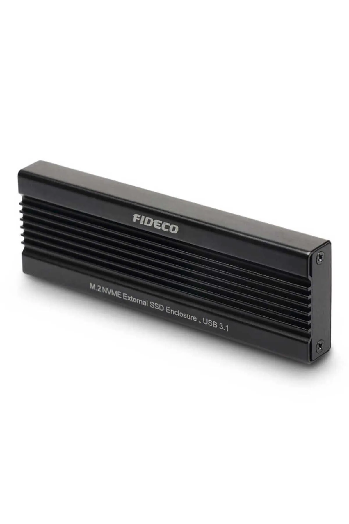 FİDECO Fideco USB 3.1 Gen2 Type-C to M.2 PCIe NVMe SSD Harddisk Kutusu - Siyah