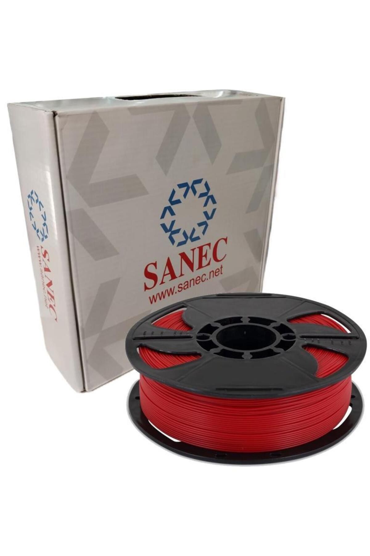 SANEC Filament Pla 1.75mm 1 Kg Plus - Kırmızı