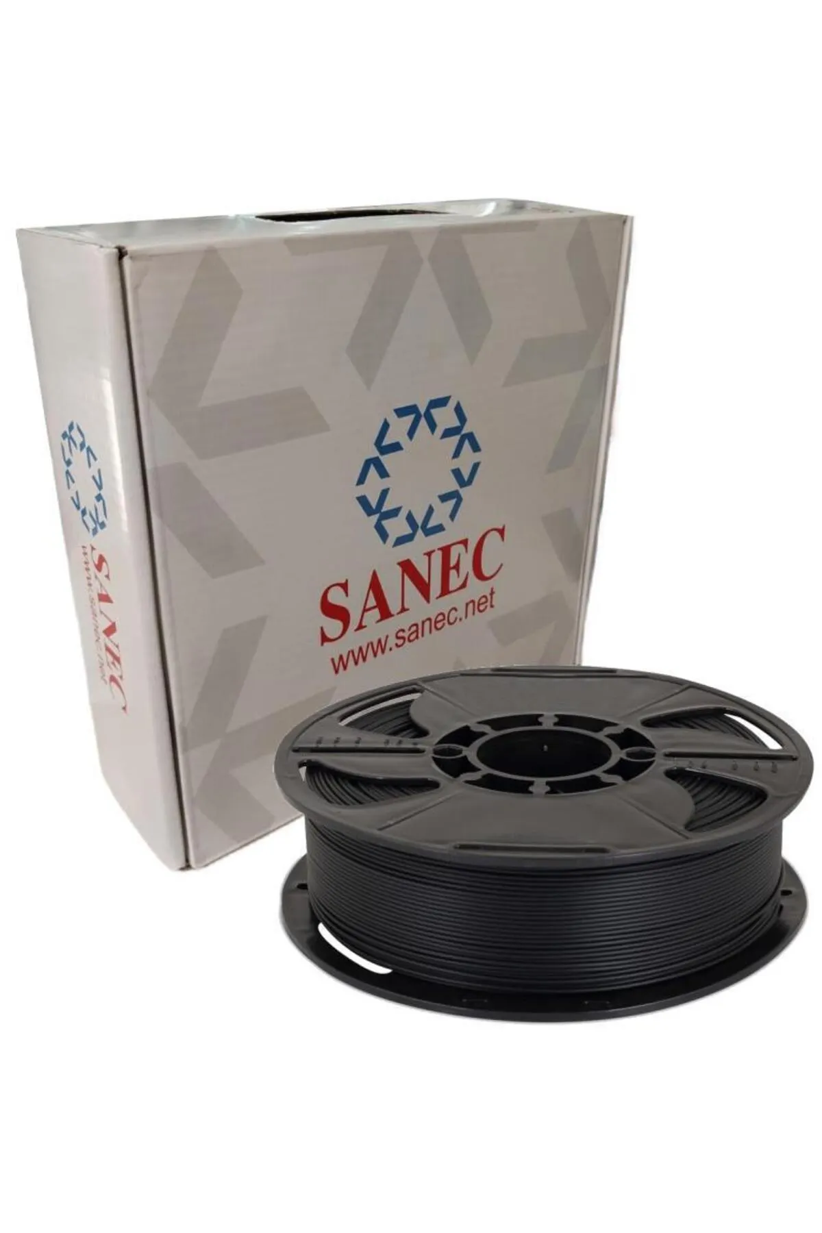 SANEC Filament Pla + 1.75mm 1 Kg Plus - Siyah