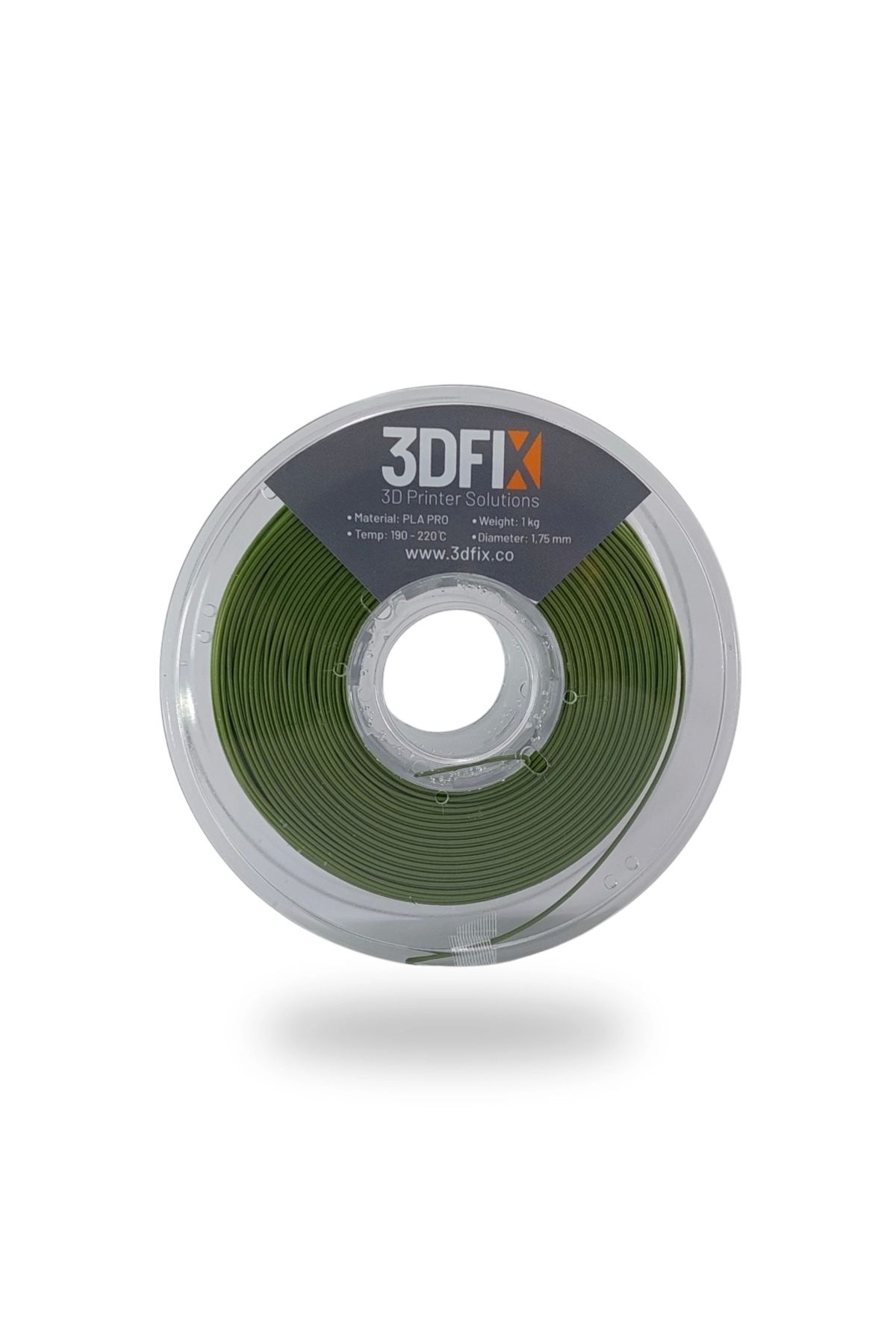 3DFIX Filament Pla Pro Haki Yeşil 1.75mm 1kg