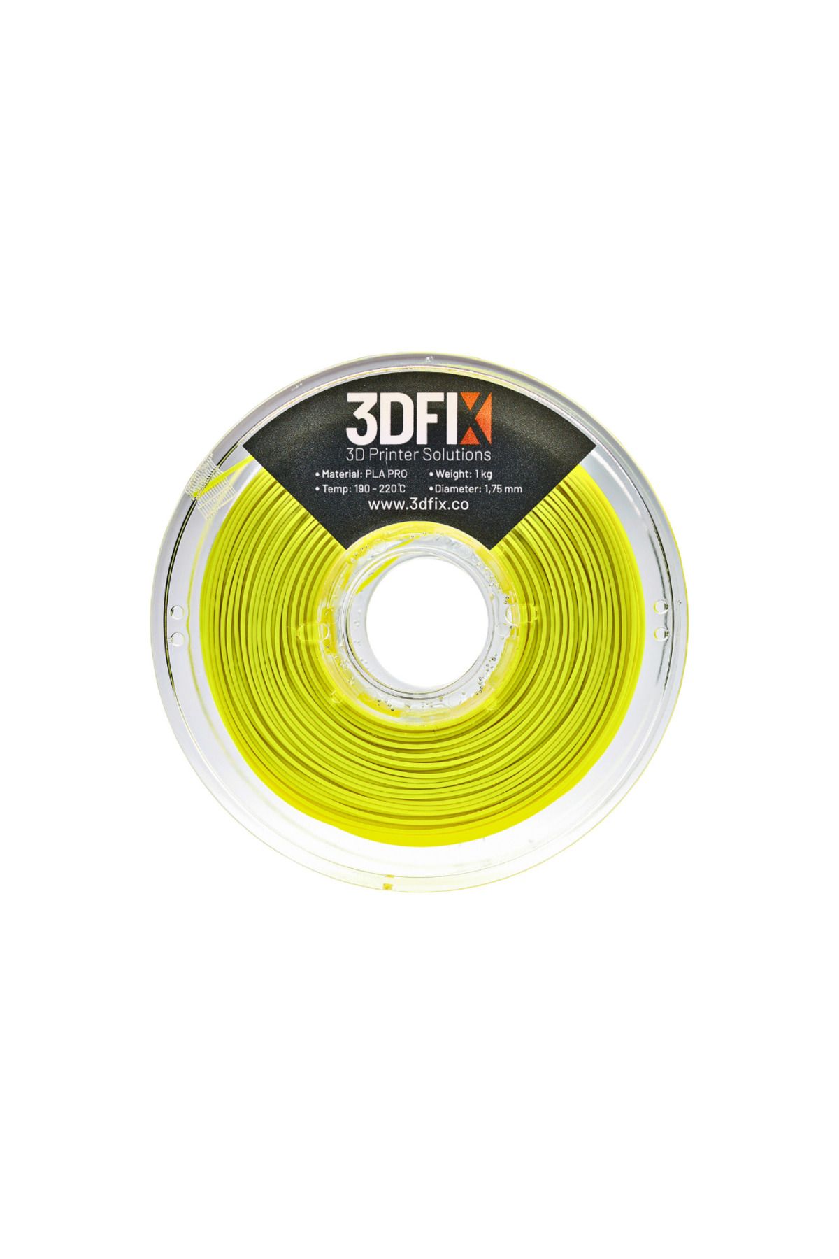 3DFIX Filament Pla Pro Neon Sarı 1kg 1,75mm