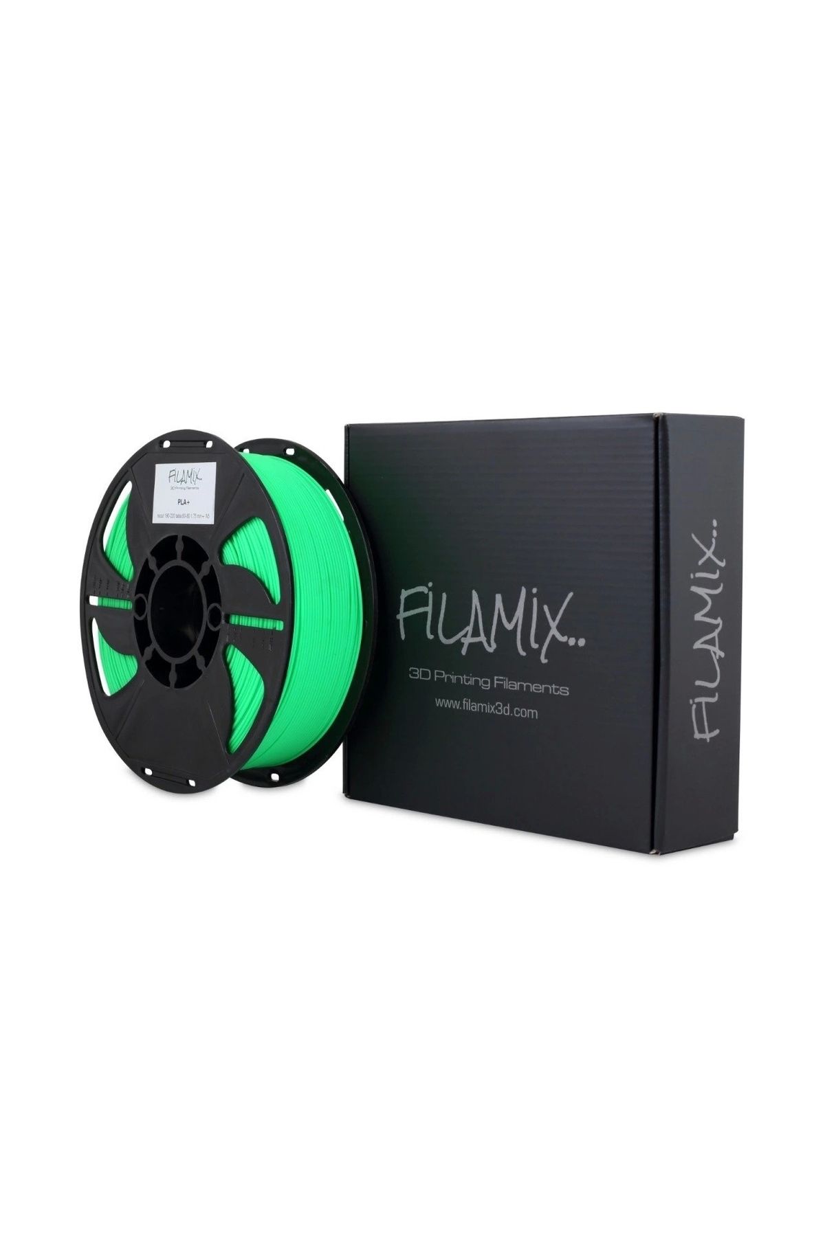 FİLAMİX Filamix Açık Yeşil Filament PLA + 1.75mm 1 KG Plus