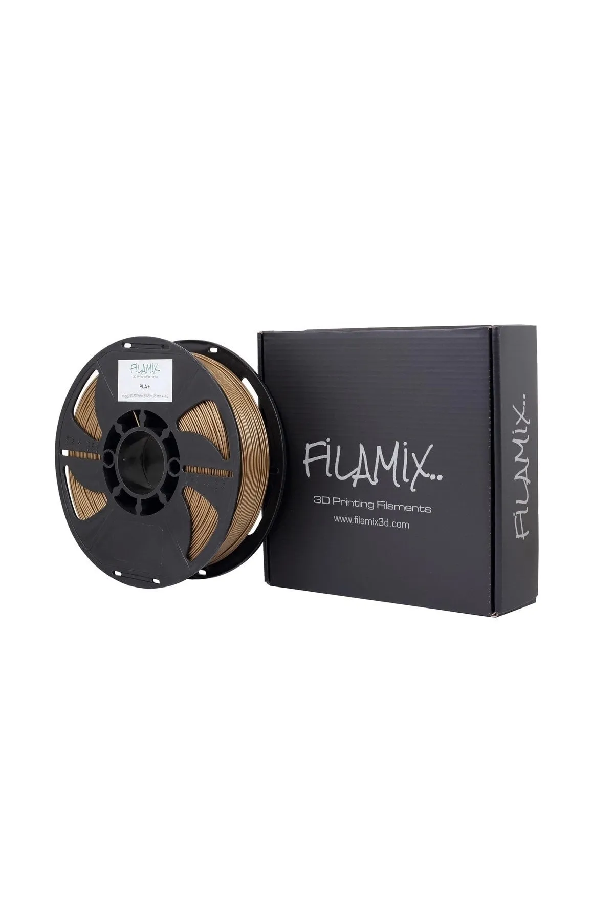 FİLAMİX Filamix Bronz Filament PLA + 1.75mm 1 KG Plus