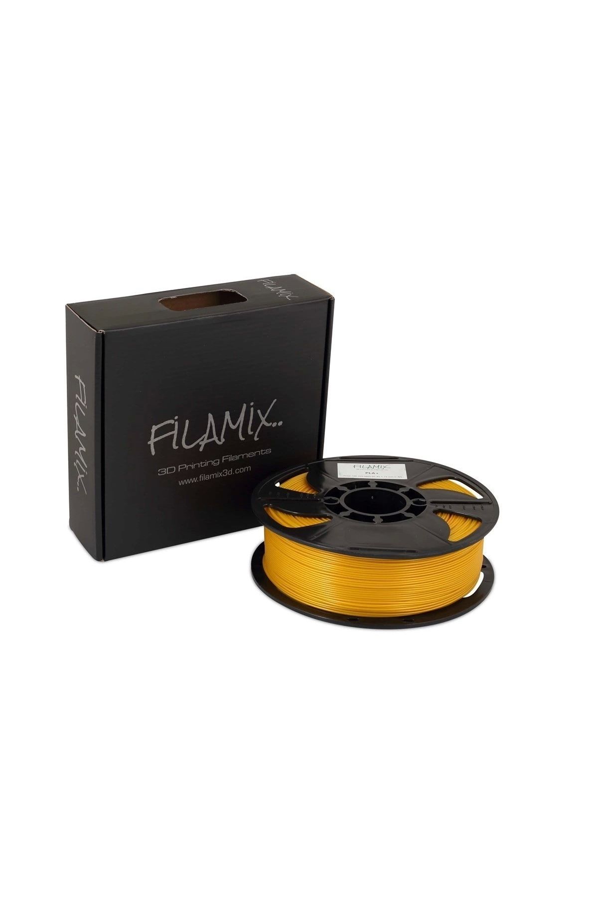 FİLAMİX Filamix Gold Filament PLA + 1.75mm 1 KG Plus