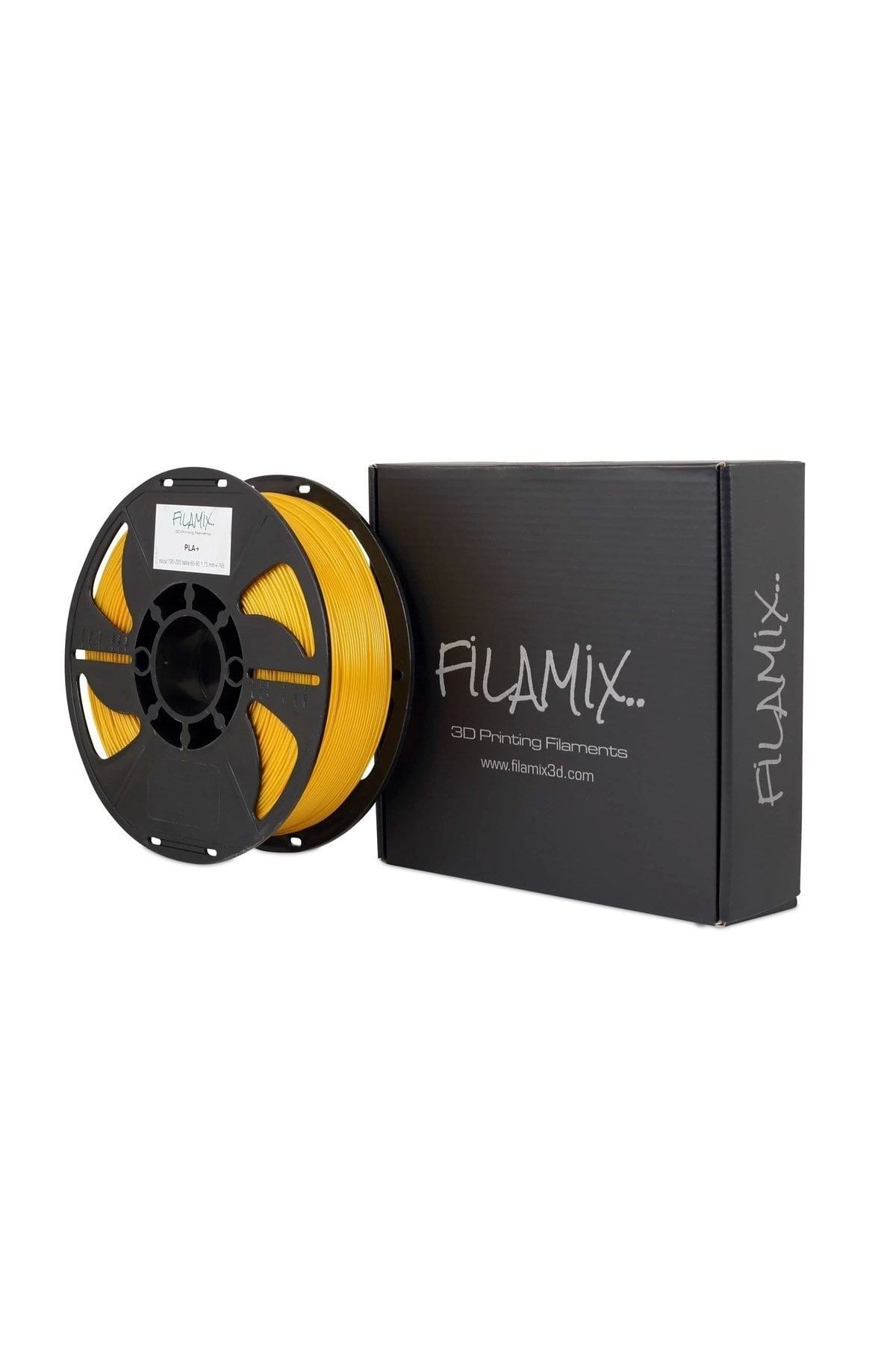 FİLAMİX Filamix Gold Filament PLA + 1.75mm 1 KG Plus