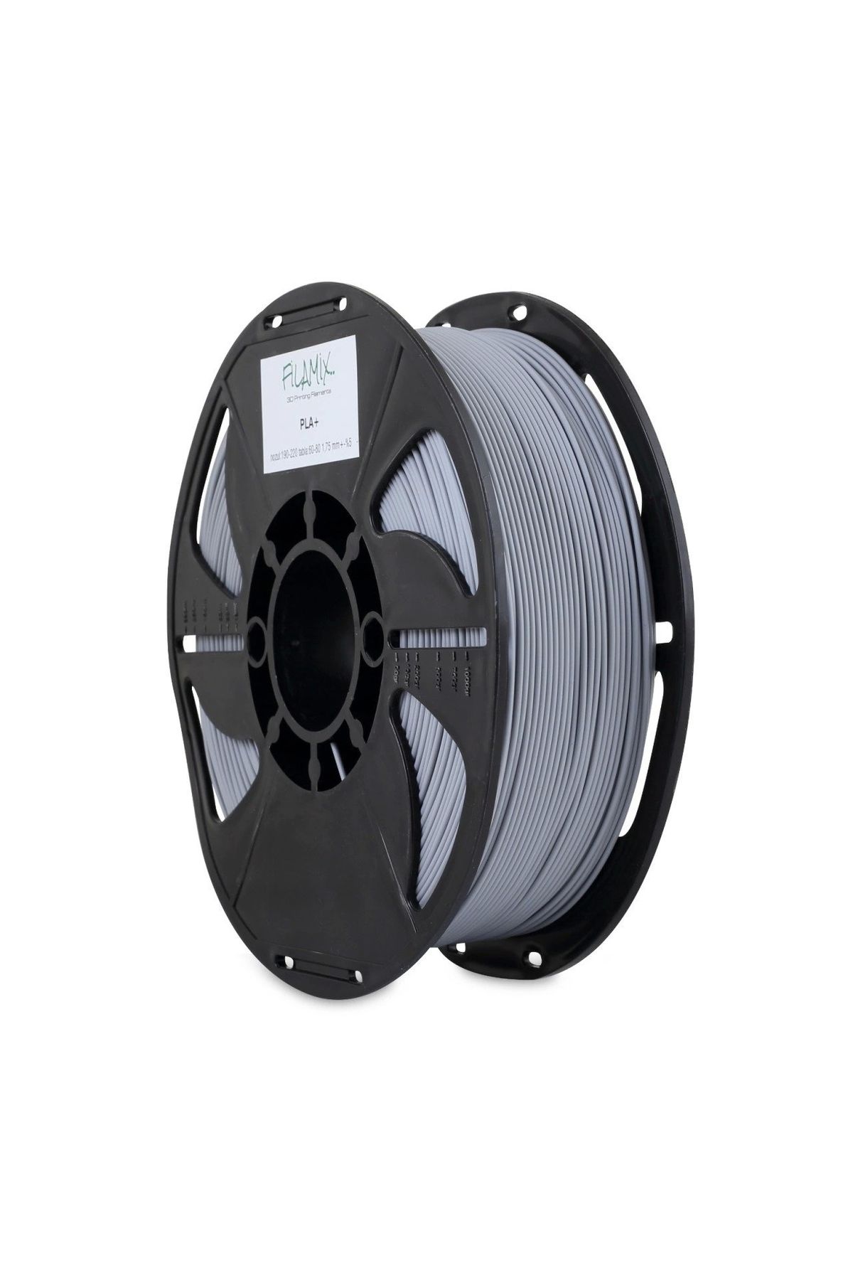 FİLAMİX Filamix Gri Filament PLA + 1.75mm 1 KG Plus