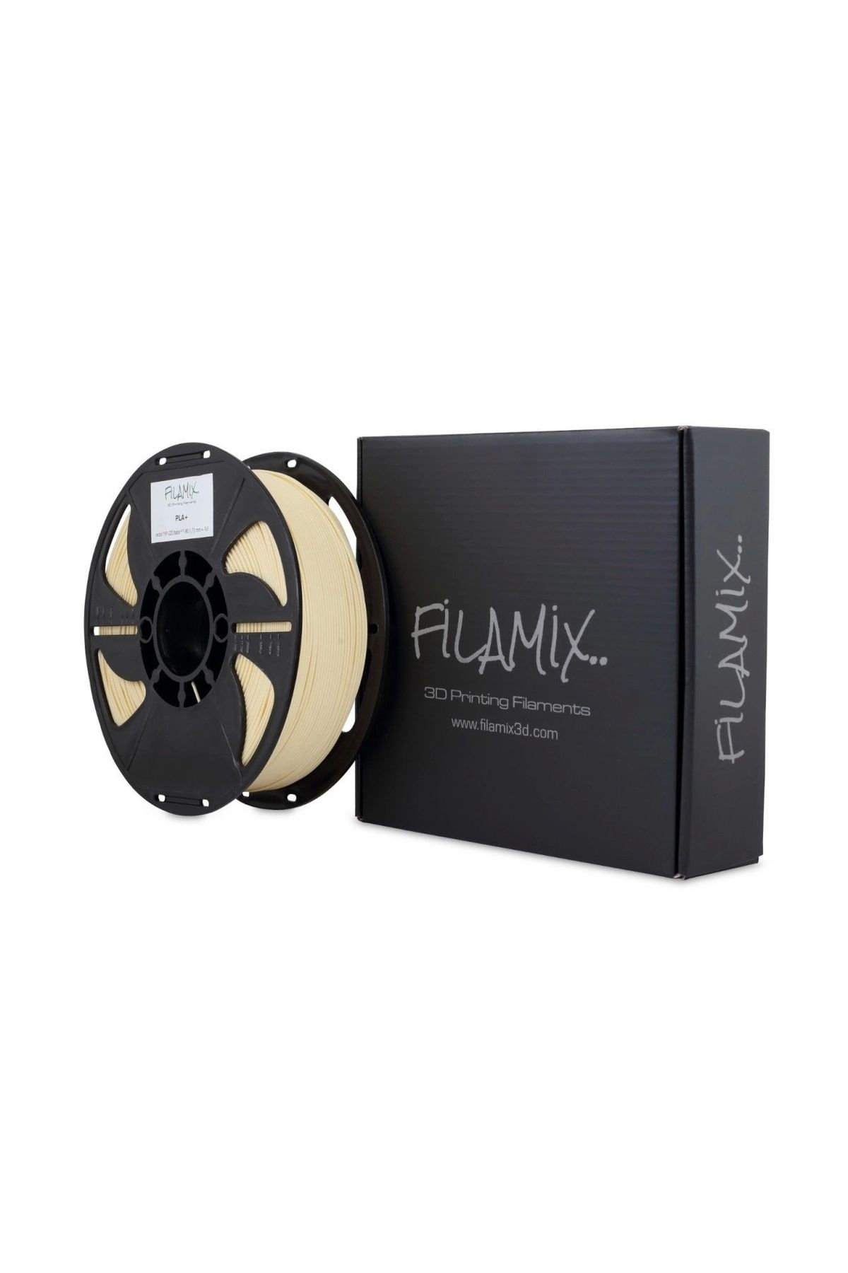 FİLAMİX Filamix Krem Filament PLA + 1.75mm 1 KG Plus