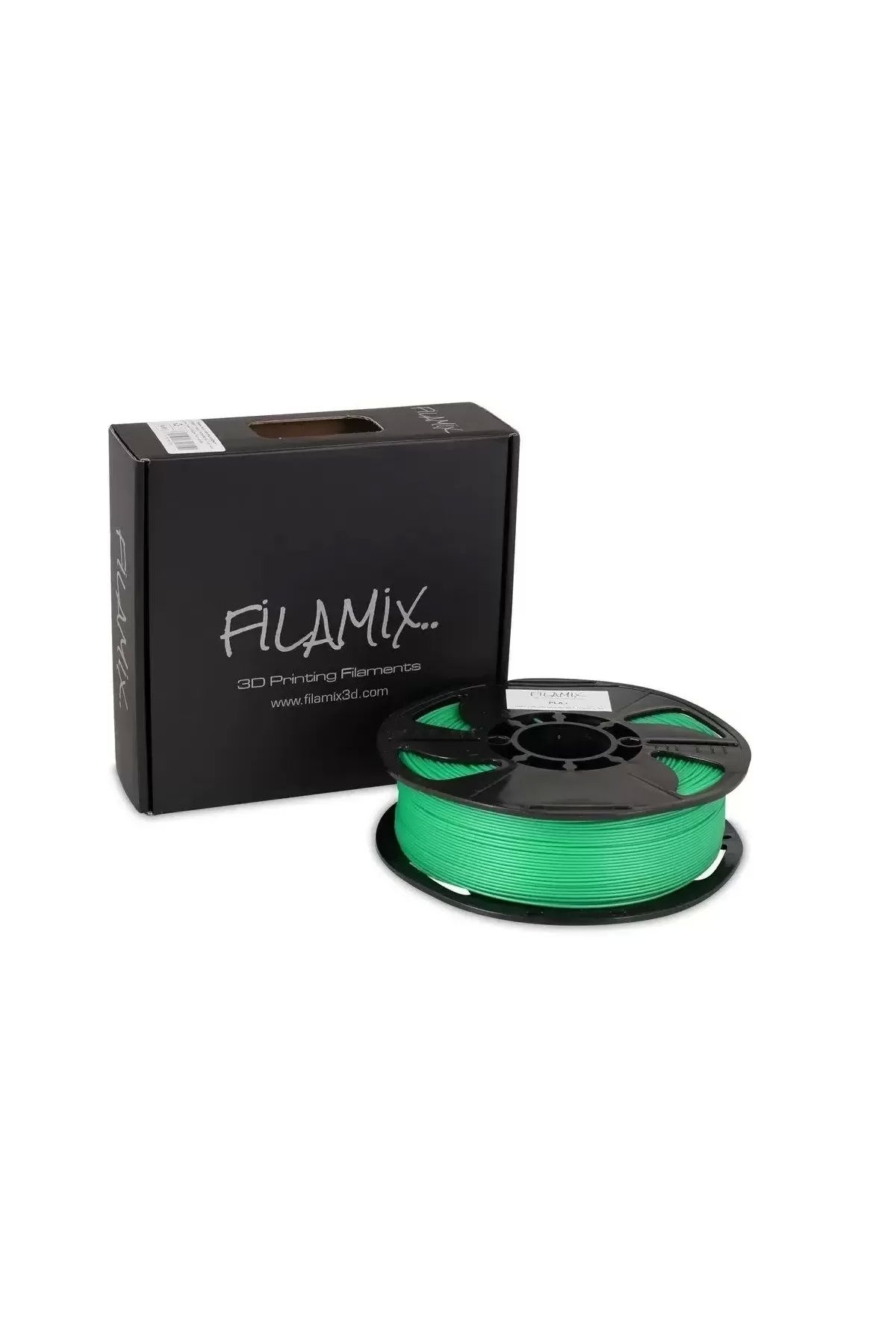 FİLAMİX Filamix Zümrüt Yeşili Filament PLA + 1.75mm 1 KG Plus