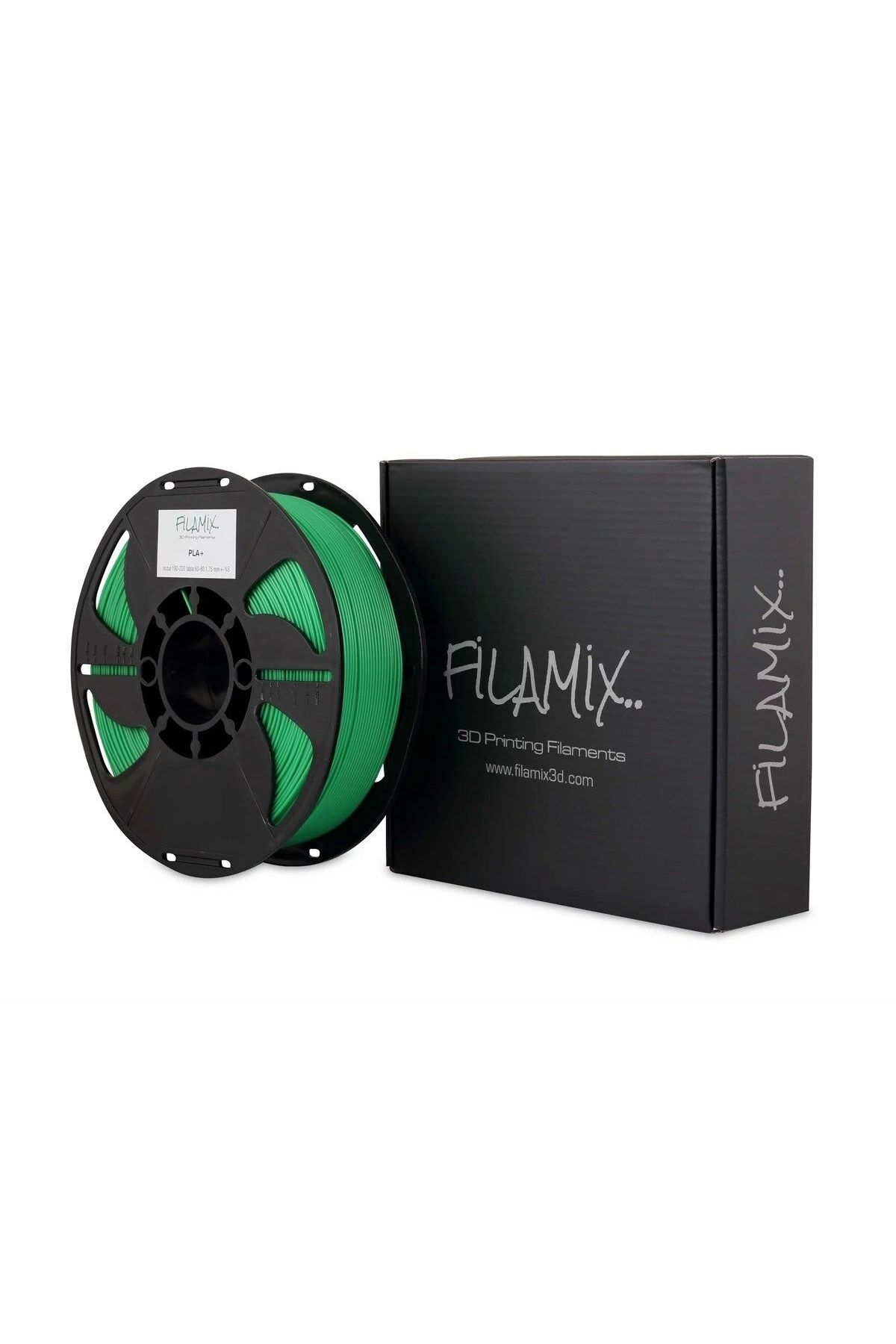 FİLAMİX Filamix Zümrüt Yeşili Filament PLA + 1.75mm 1 KG Plus