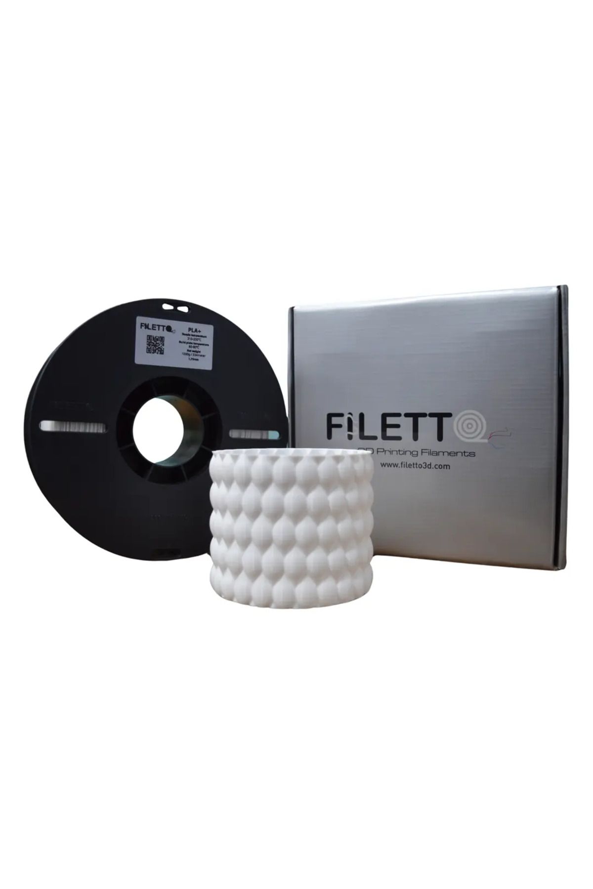 FİLETTO Filetto Pla+ Filament Beyaz