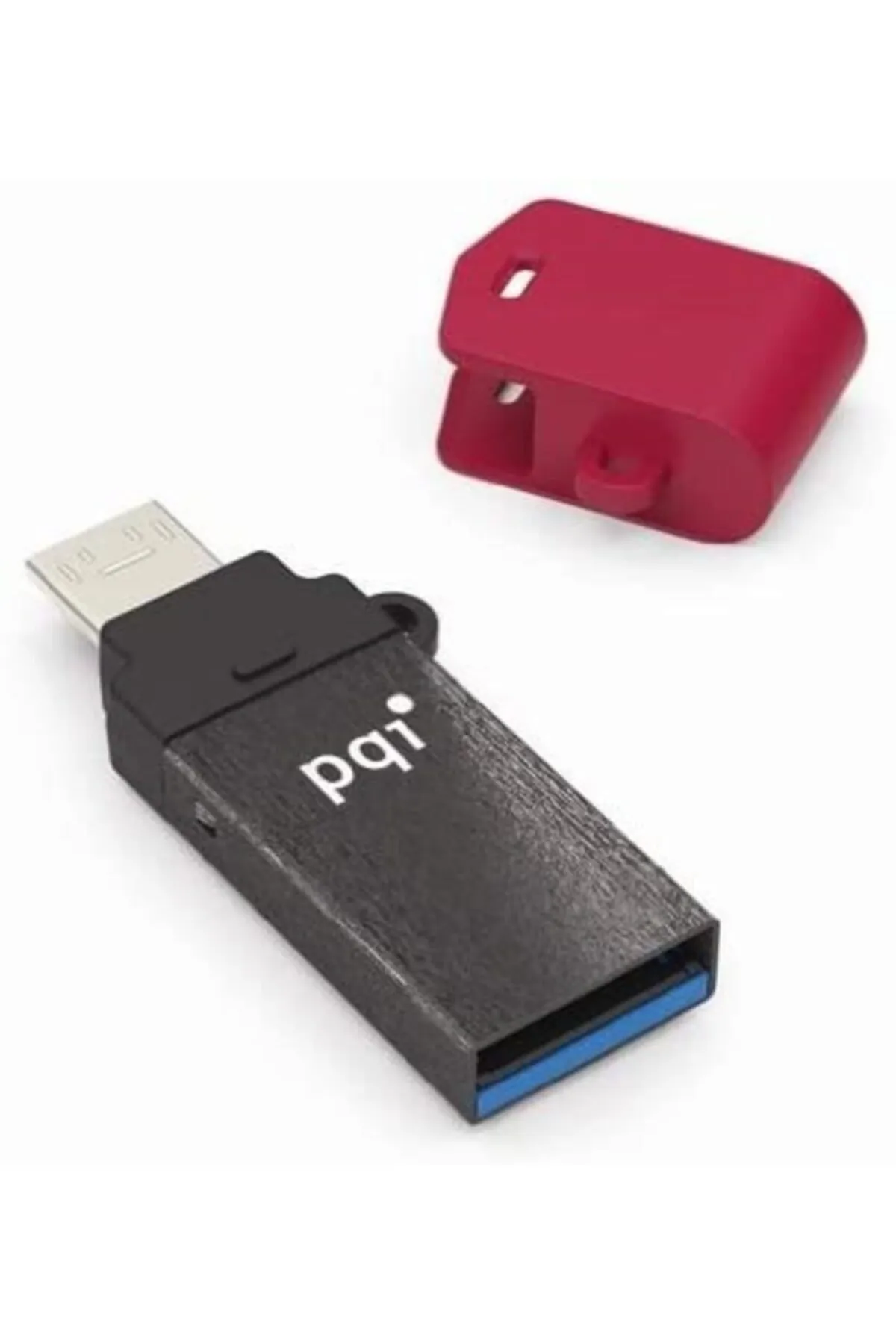 PQI Flash Bellek 64gb Usb Bellek 3.0 Usb 301 Otg Connect