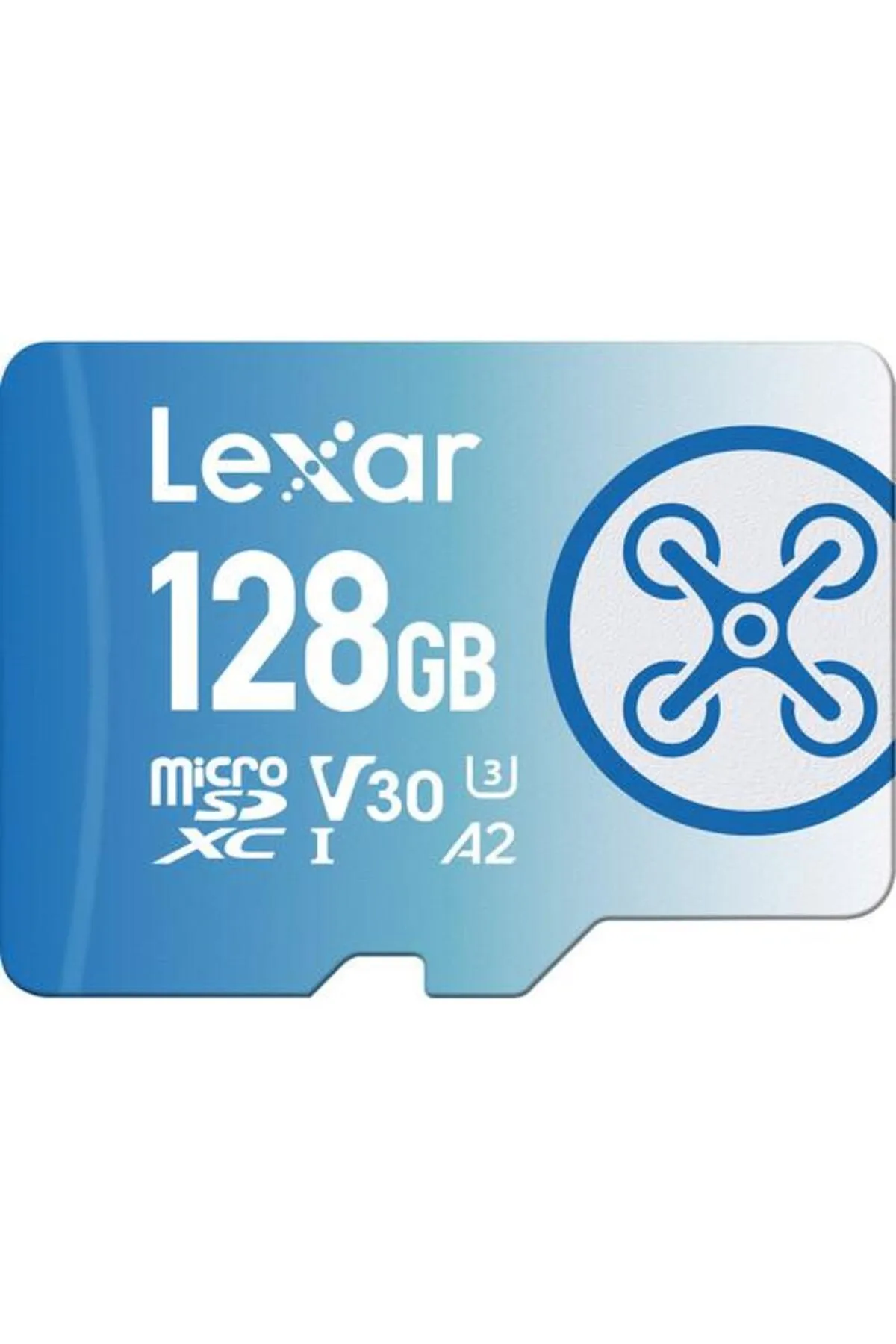 Lexar Fly 128GB Micro SD 160MB/60Mbs 4K V30 Hafıza Kartı