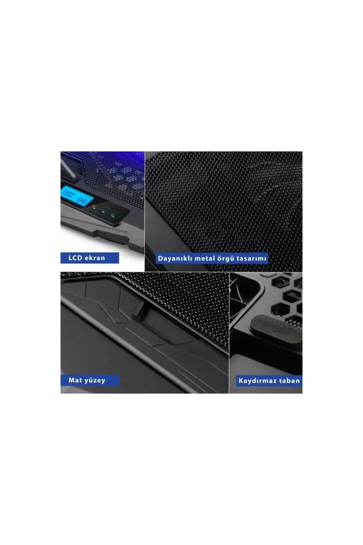 Frisby Fnc-5230st Pro 4 Fanlı Gaming Notebook Soğutucu Stand