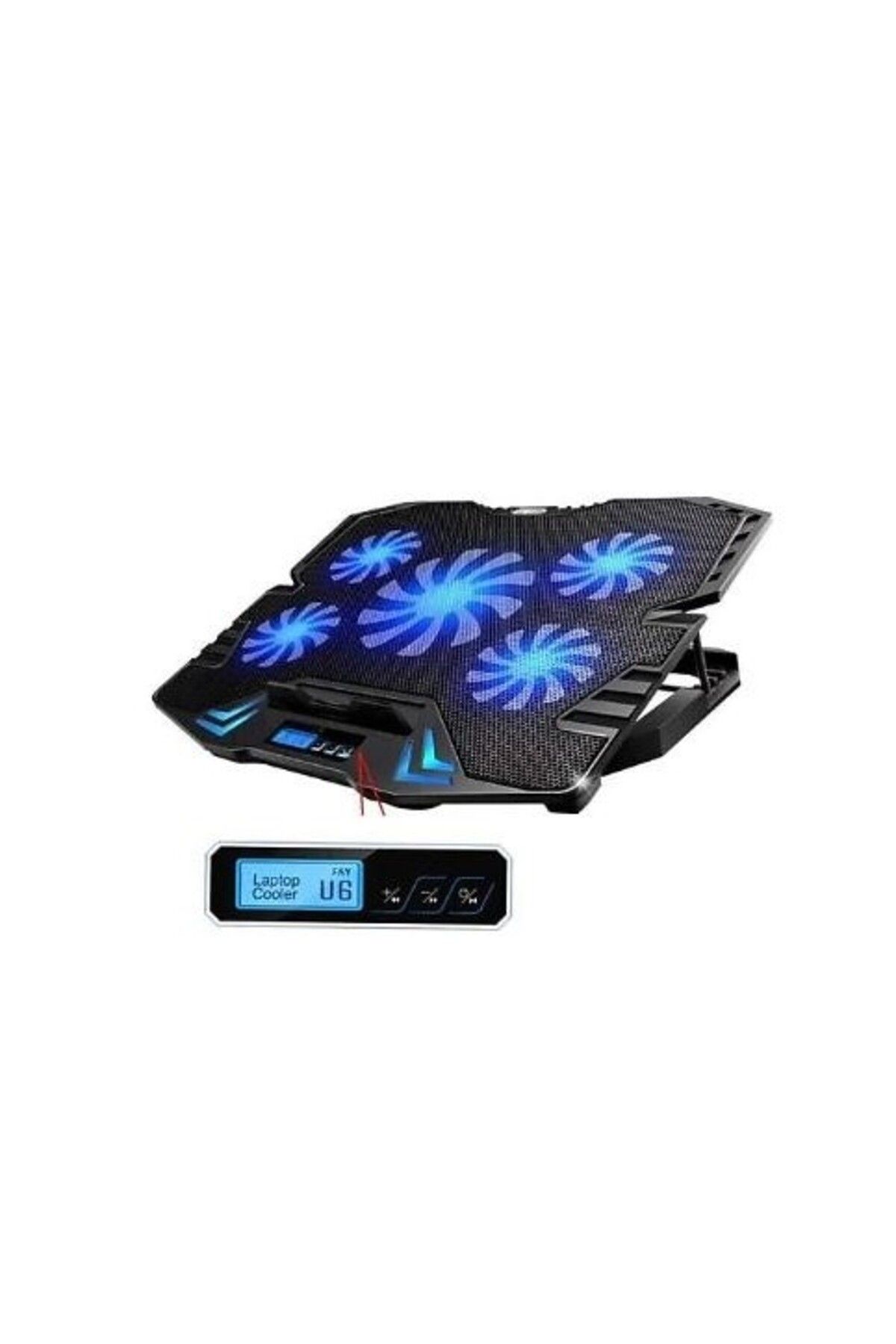 OEM FNC-5255B 17" ve Altı 5x Fan 3x Kademe 2xUSB Notebook Soğutucu Stand