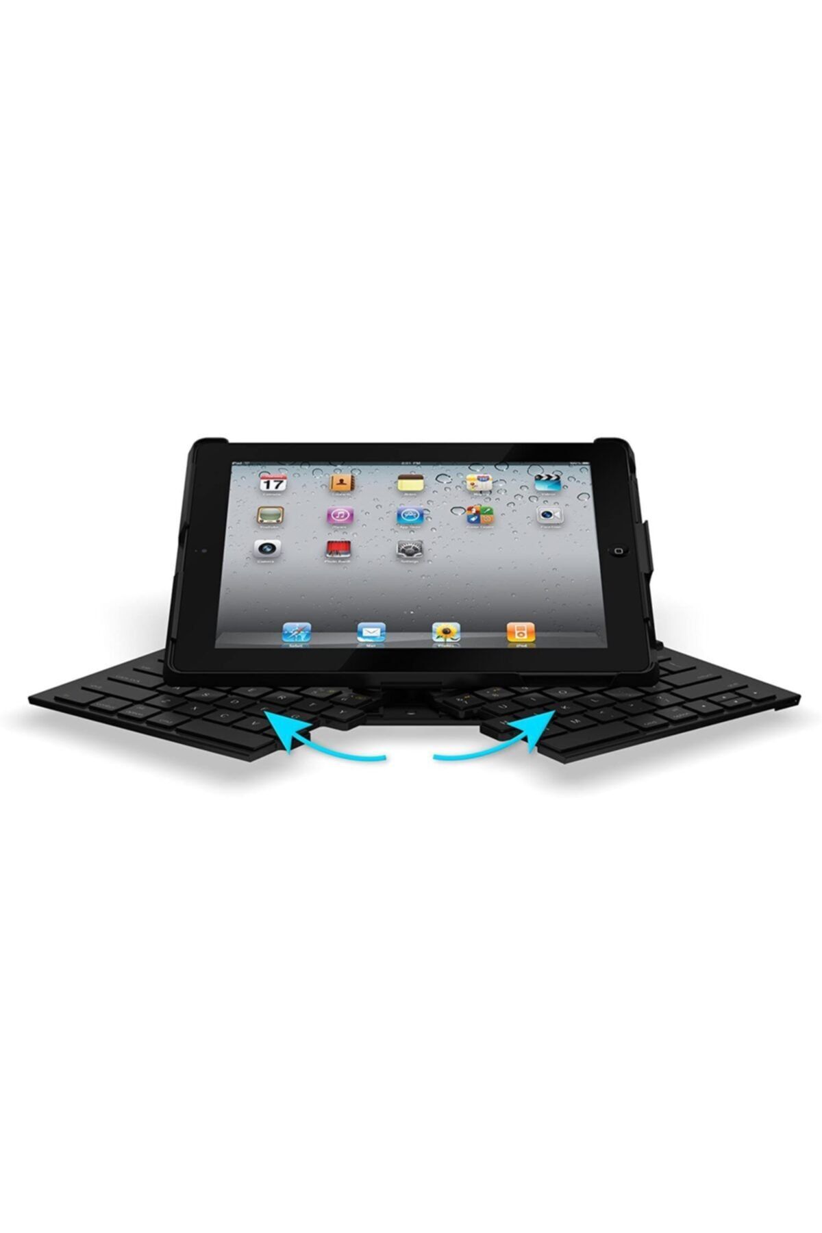 Logitech Fold-up 9.7" Ipad 5. Nesil Ve 6. Nesil Uyumlu Katlanabilir Bluetooth Klavye (ingilizce)