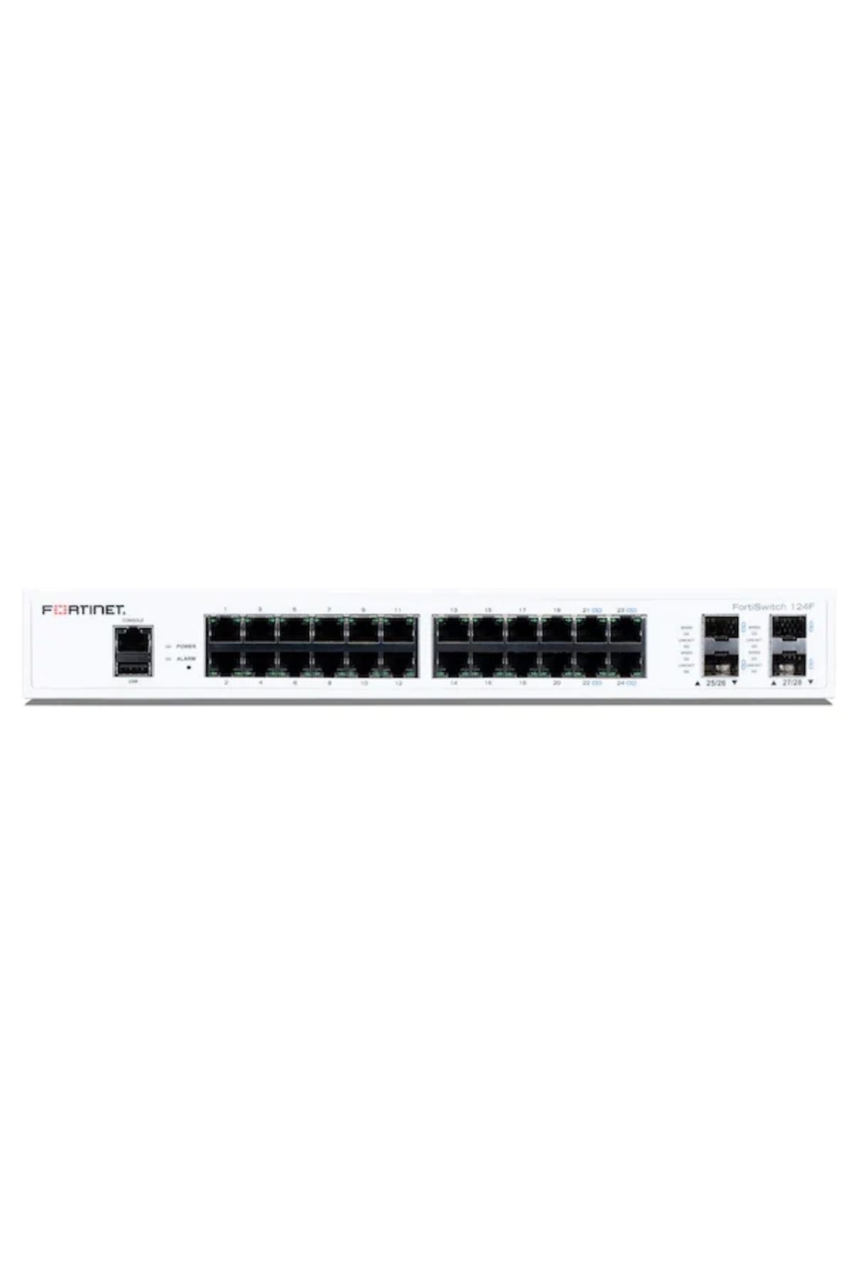 Fortinet Fortıswıtch Fs-124f 24 X 10/100/1000 L2 4 X Sfp Port Rack Switch