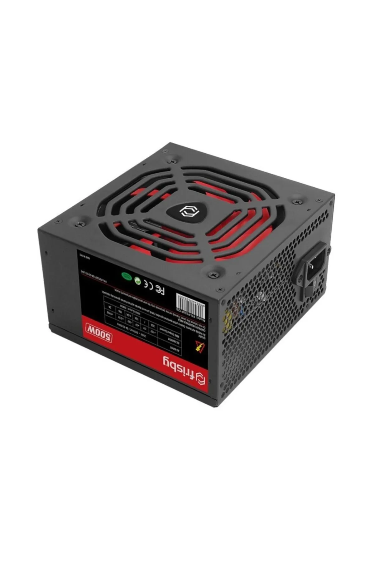 Frisby Fr-ps50f12b 500w 12cm Fanlı Siyah Pcı-e 6+2 Pin Sessiz Power Supply Pc Güç Kaynağı