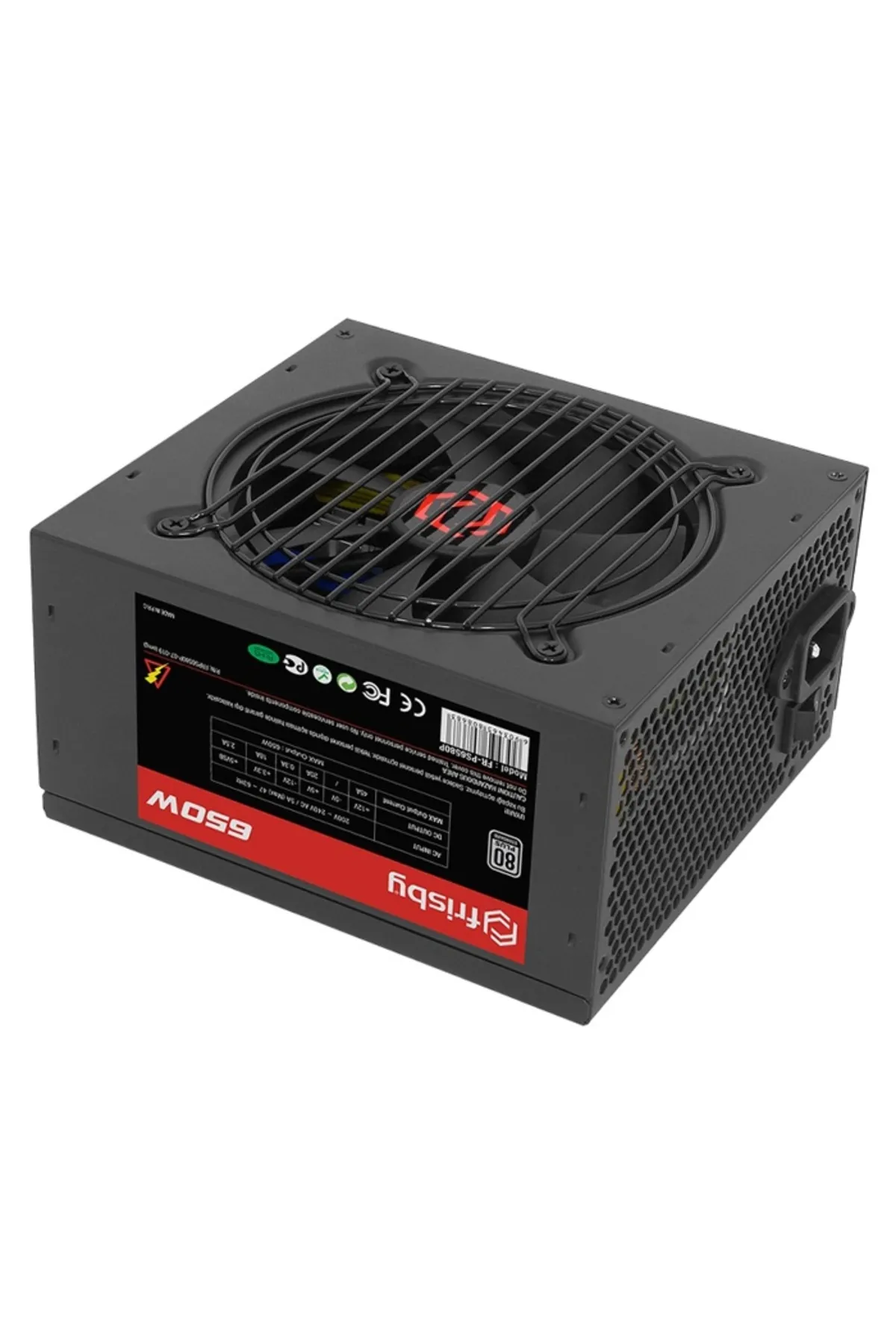 Frisby Fr-ps6580p 650w 80 Plus 12cm Fan Power Supply