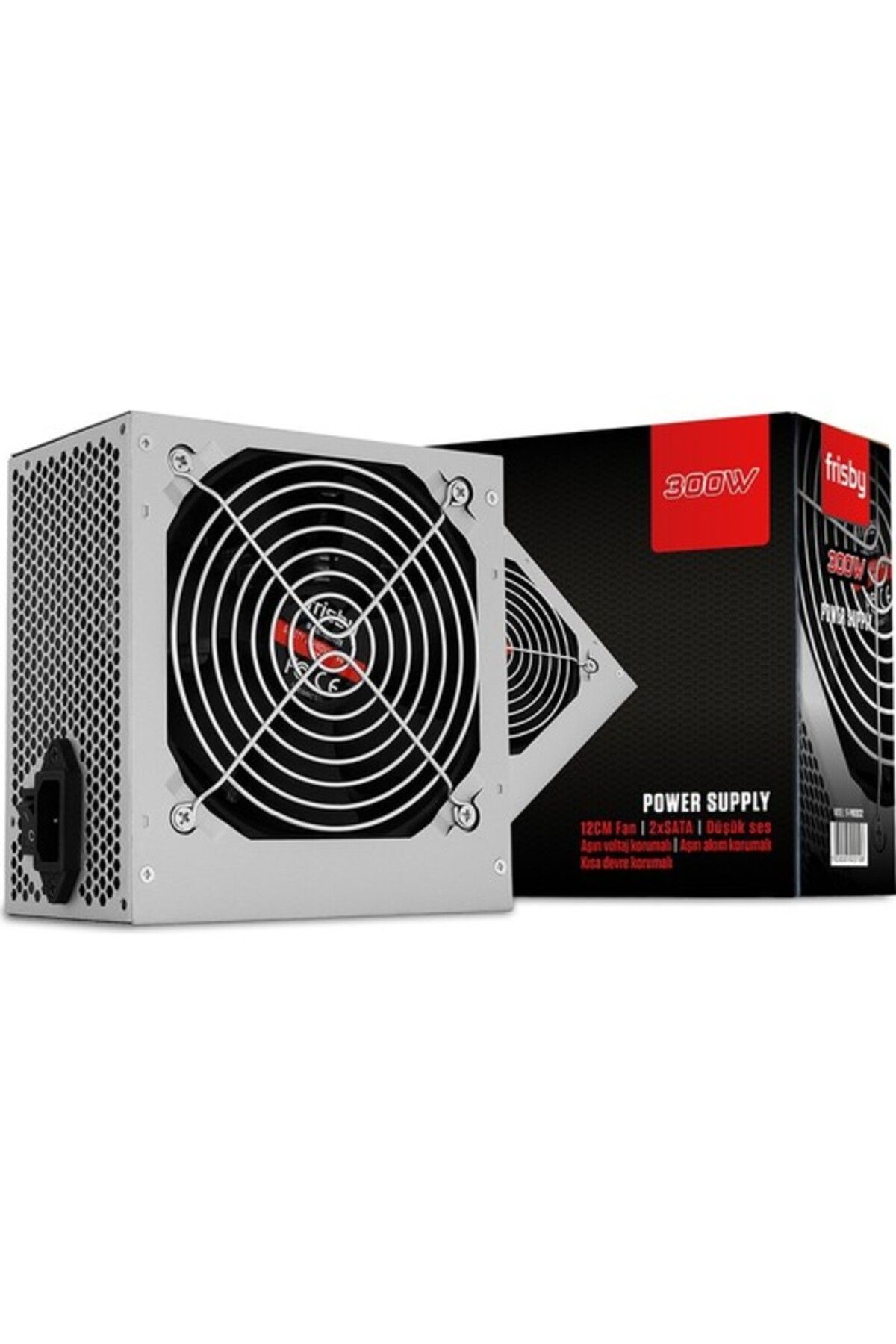 Frisby Fr-Pw30C12 300W Power Supply 12Cm Fan Kasa Güç Kaynağı