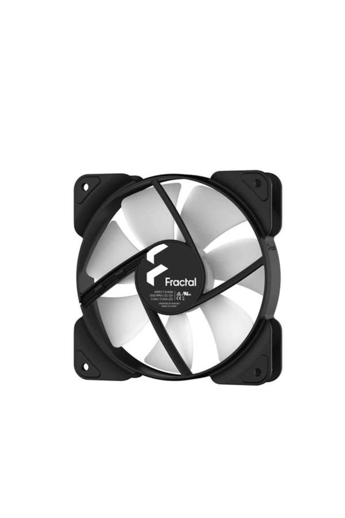 Hızlı Stok Fractal Design Aspect 12 RGB Adreslenebilir RGB 32 CFM 1200RPM Kasa Fanı (FD-F-AS1-1204)