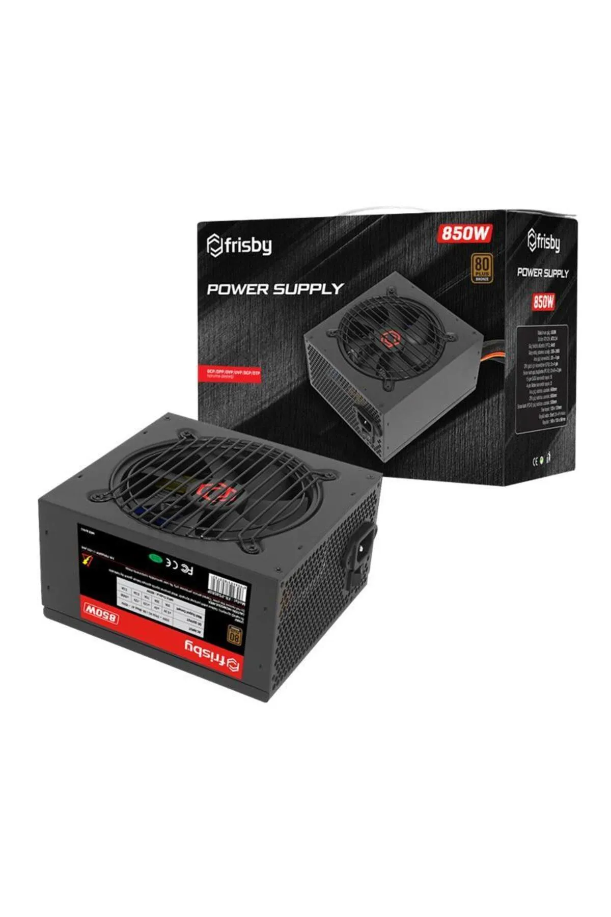 Genel Markalar Frısby Fr-ps8580p 850w 80 Plus Bronz Power Supply