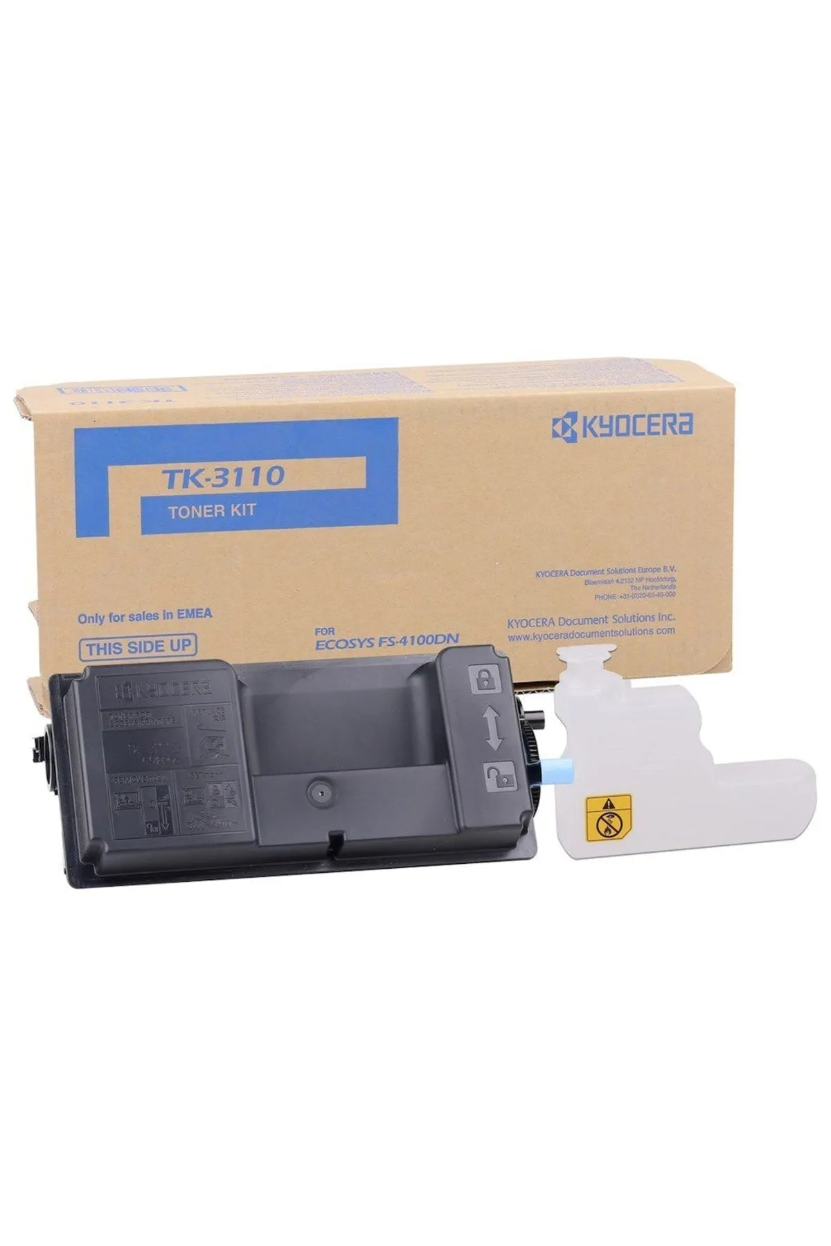 Kyocera Mita Fs 4300dn Uyumlu Siyah Fotokopi Toneri Tk-3110 (15.