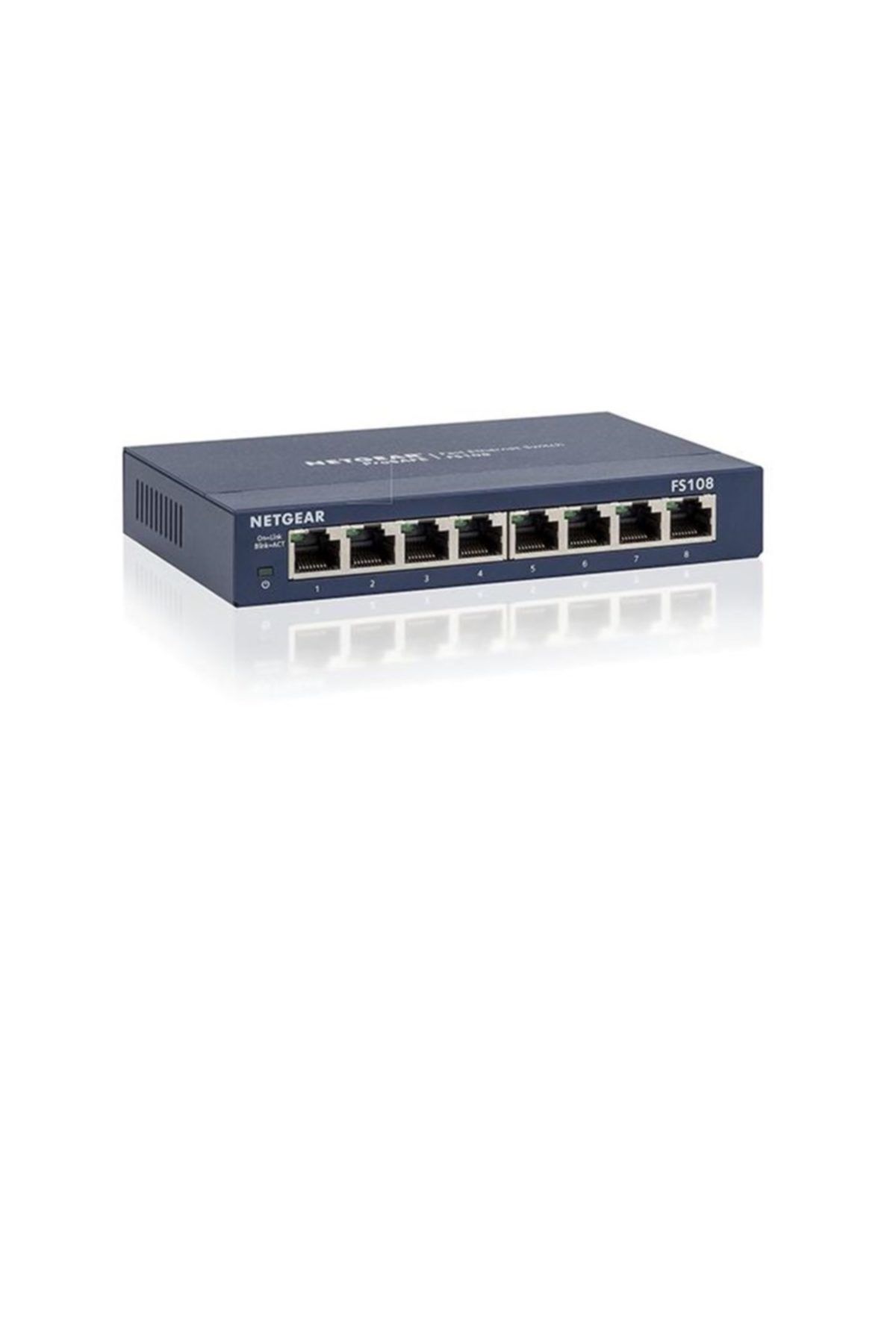 NETGEAR Fs108peu 8 Portlu 10/100 Fast Ethernet Switch - 4 Port Poe (53w)