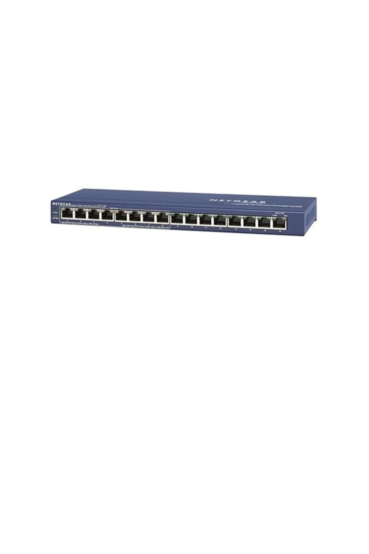 NETGEAR Fs116peu 16 Portlu 10/100 Fast Ethernet Switch - 8 Port Poe (70w)