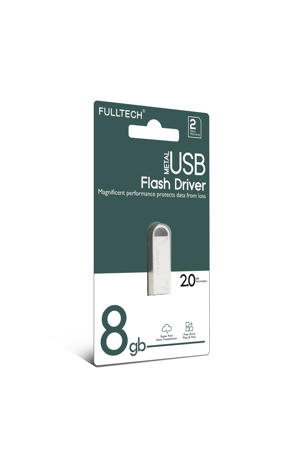 bidünya iletişim FULLTECH METAL 8 GB USB FLASH BELLEK