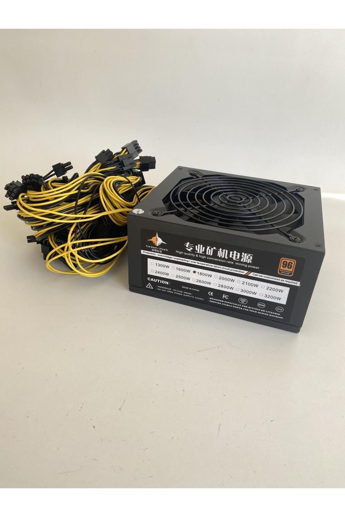 Hasyılmaz Furious Shark 1800w 96 Power Supply Güç Kaynağı - Minning Güç Kaynağı