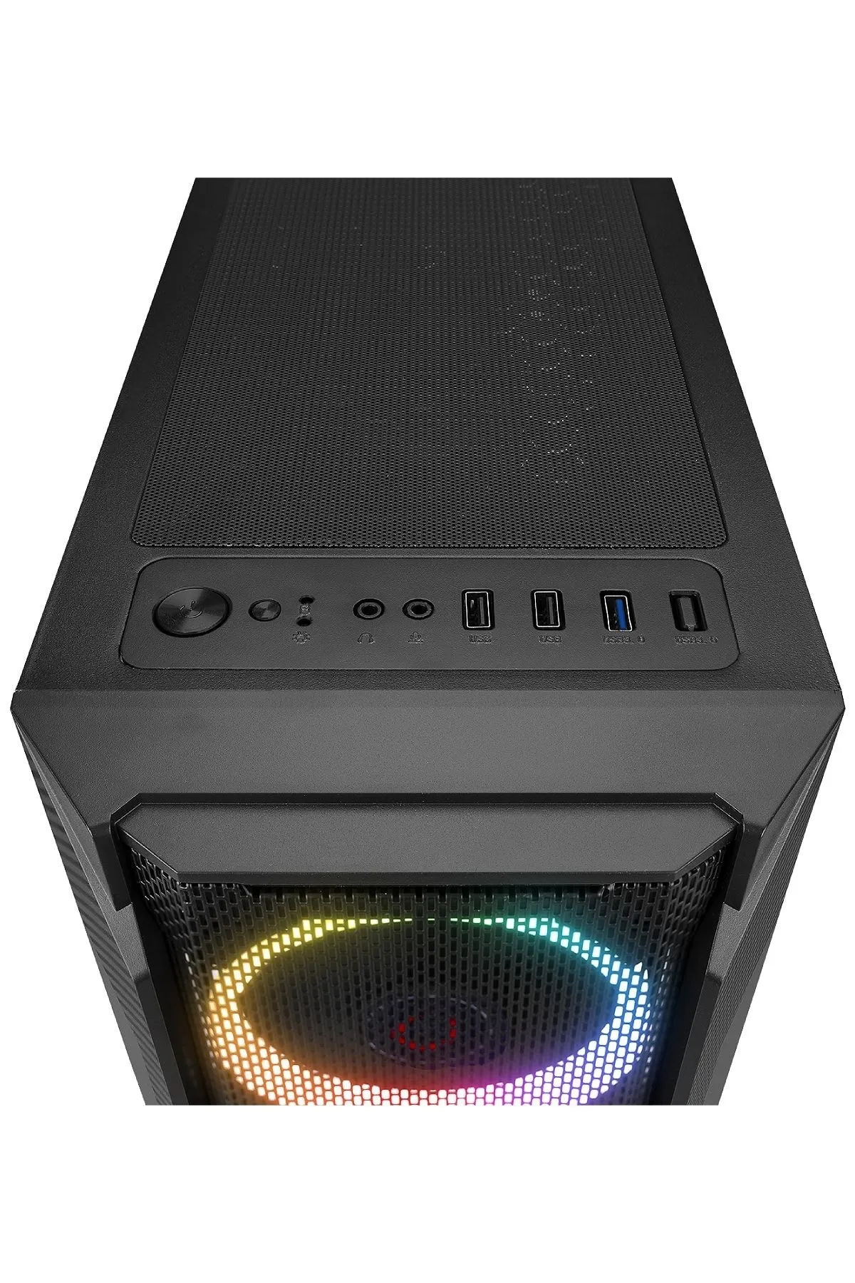 Rampage Fusıon 650w 80 Bronze Temperli Camlı 4*rainbow Fanlı Gaming Oyuncu Kasası 
FUSION 650W 80+ BRONZE