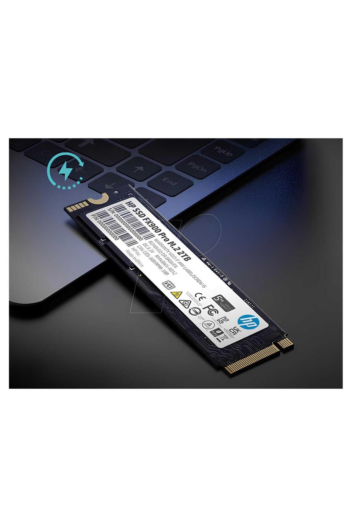 HP FX900 Pro 1TB 7400/6700 MB/s Gen4x4 M.2 22x80 SSD