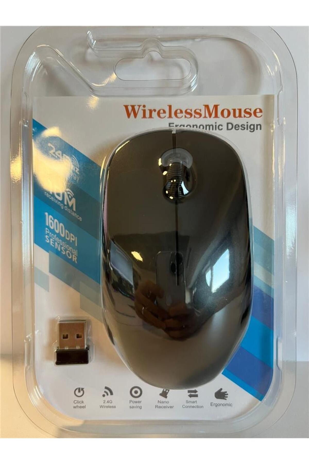 ELBA G-226 Siyah 2.4ghz Kablosuz Mouse