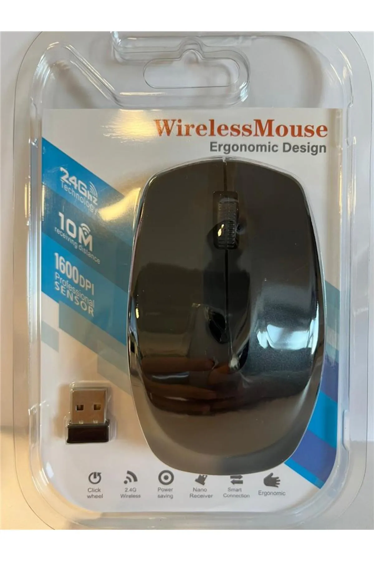 ELBA G-229 Siyah 2.4ghz Kablosuz Mouse