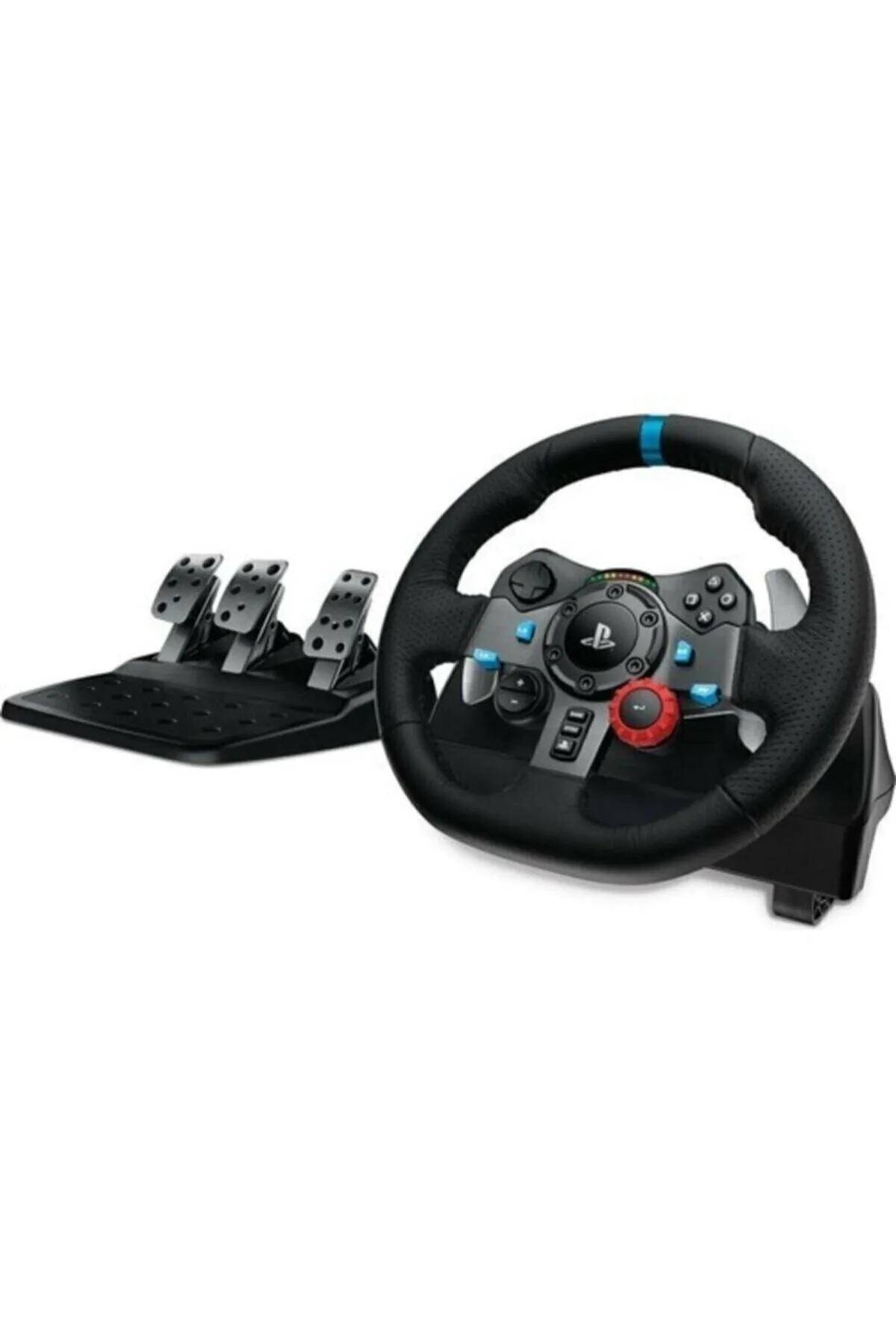 Logitech G G29 Ps5, Ps4 Ve Pc Ile Uyumlu Driving Force Siyah Yarış Direksiyonu - 941-000112