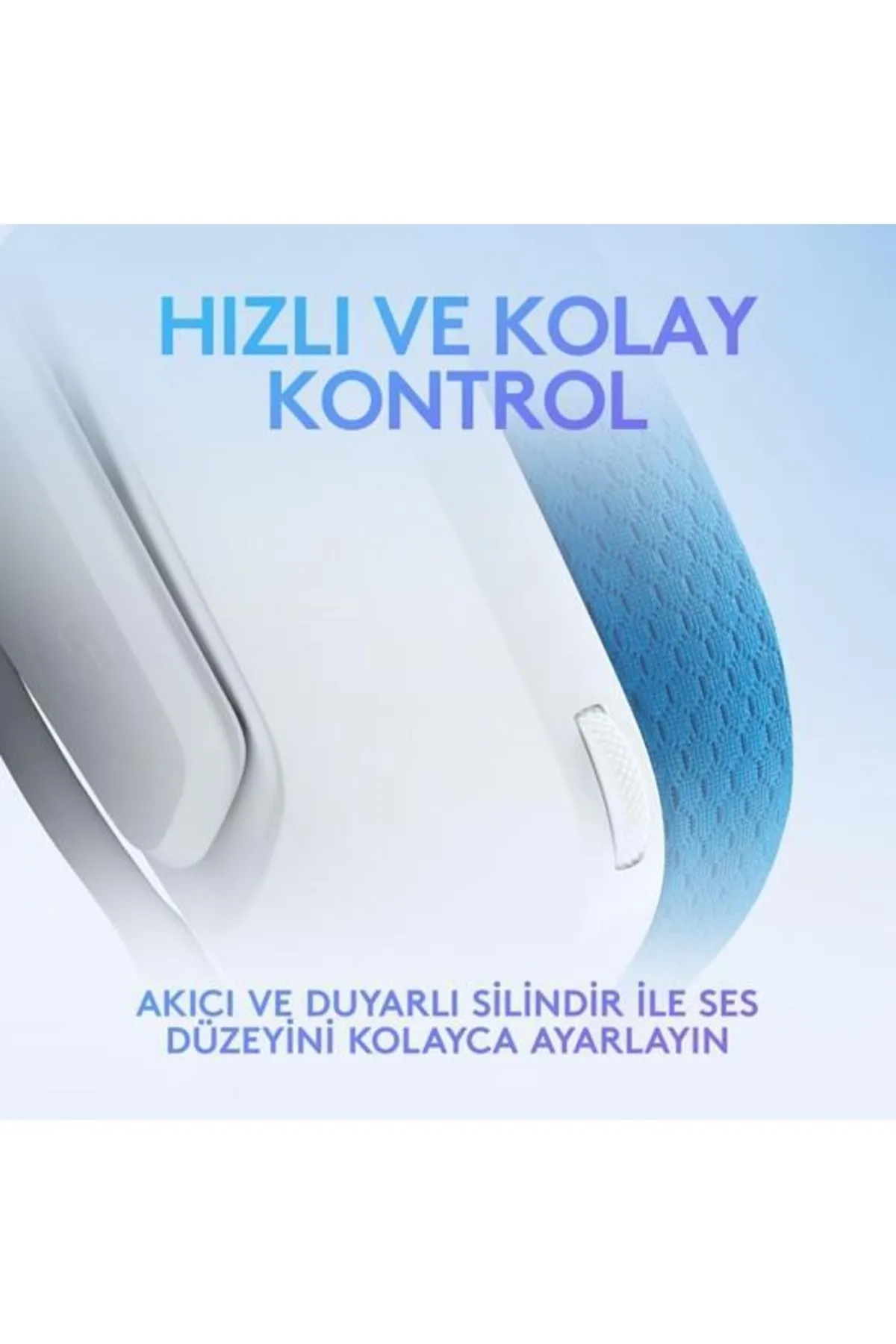 Logitech G G335 Kablolu Kulak Üstü Oyuncu Kulaklığı 3.5 mm Ses Jakı Mikrofonlu Hafızalı Köpük