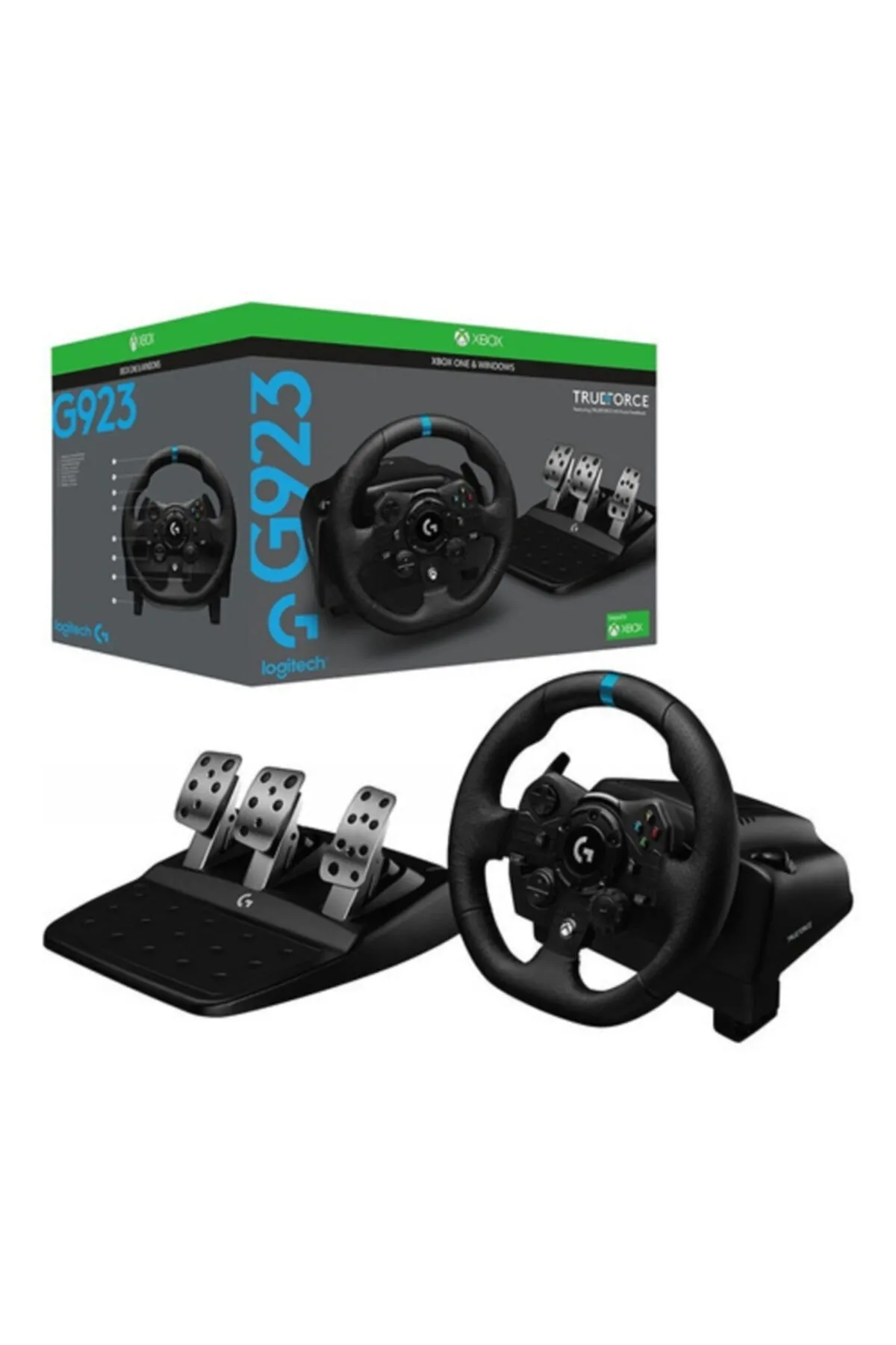 Logitech G G923 Xbox Tüm Modeller Ve Pc Bilgisayar Uyumlu Yarış Direksiyon Driving Force