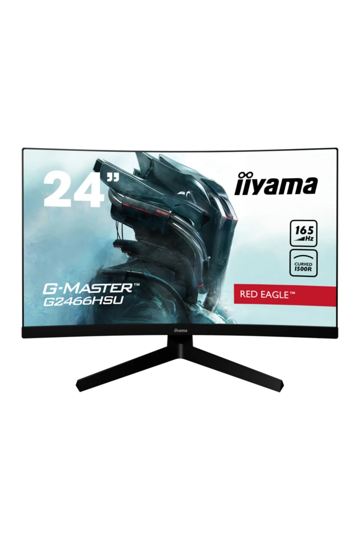 IIYAMA G-master G2466hsu-b1 24" 1ms 165hz Freesync Premium Kavisli (Curved) Oyuncu Monitörü