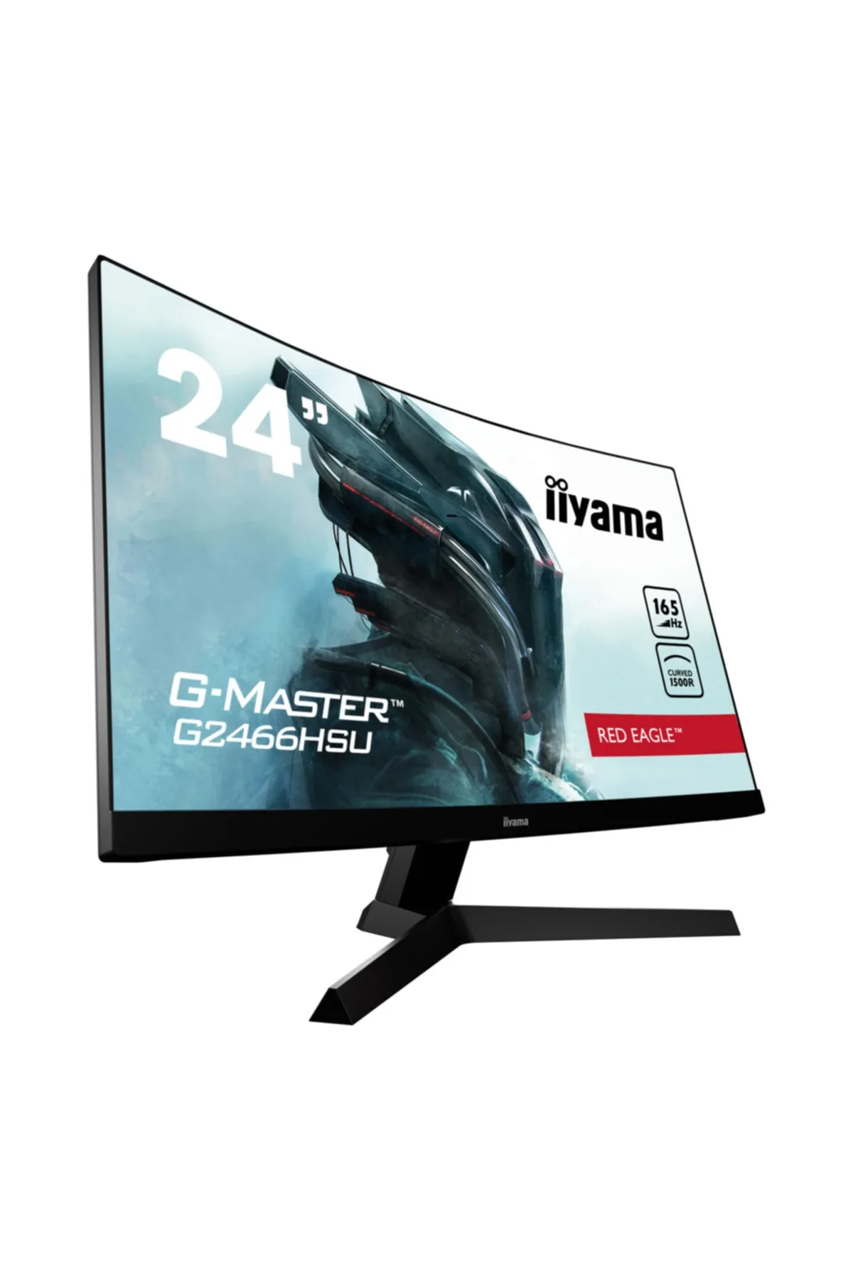 IIYAMA G-master G2466hsu-b1 24" 1ms 165hz Freesync Premium Kavisli (Curved) Oyuncu Monitörü