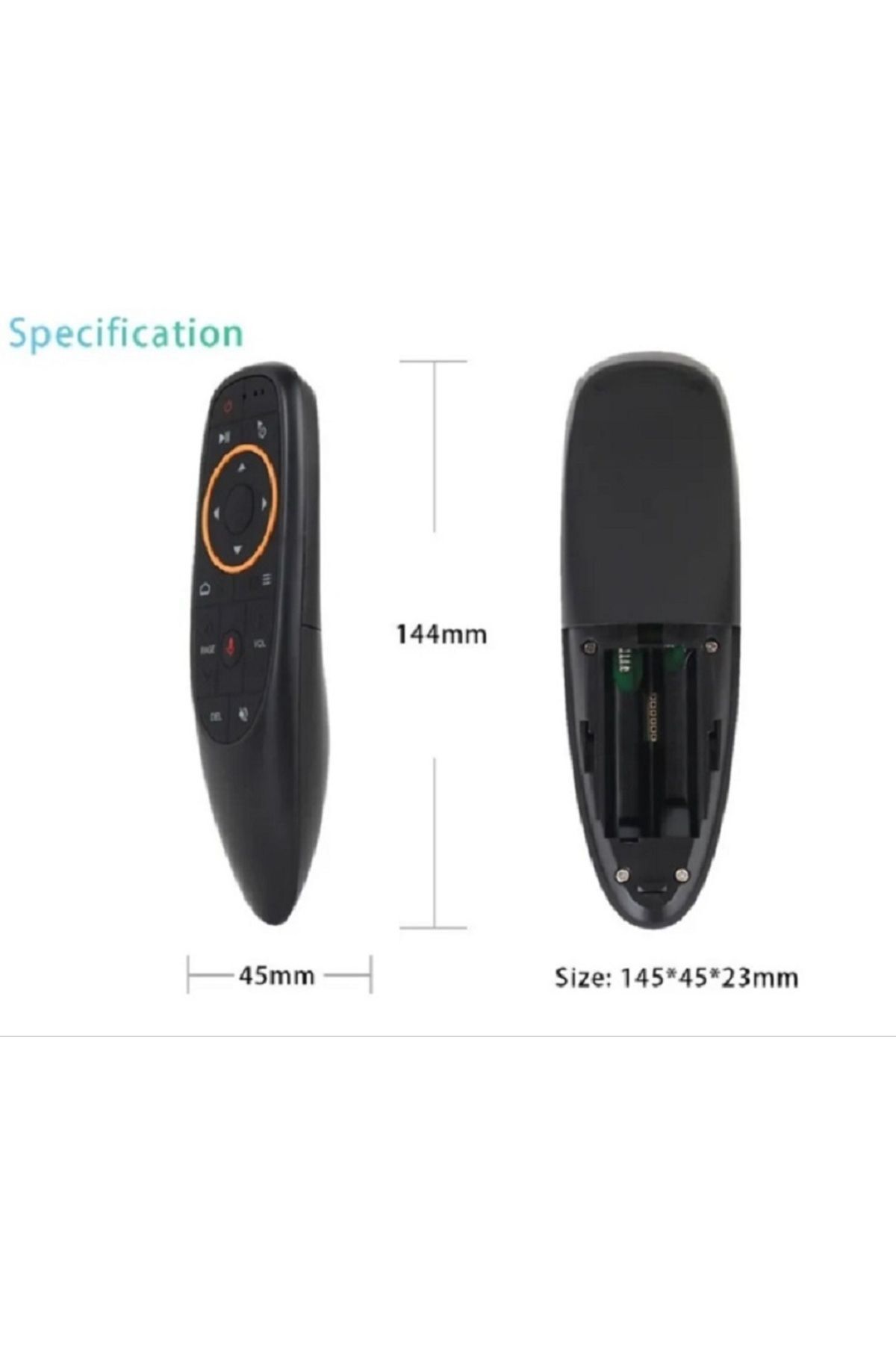 Air G10 Air Remote Mouse 2.4ghz Sesle Uzaktan Kumanda