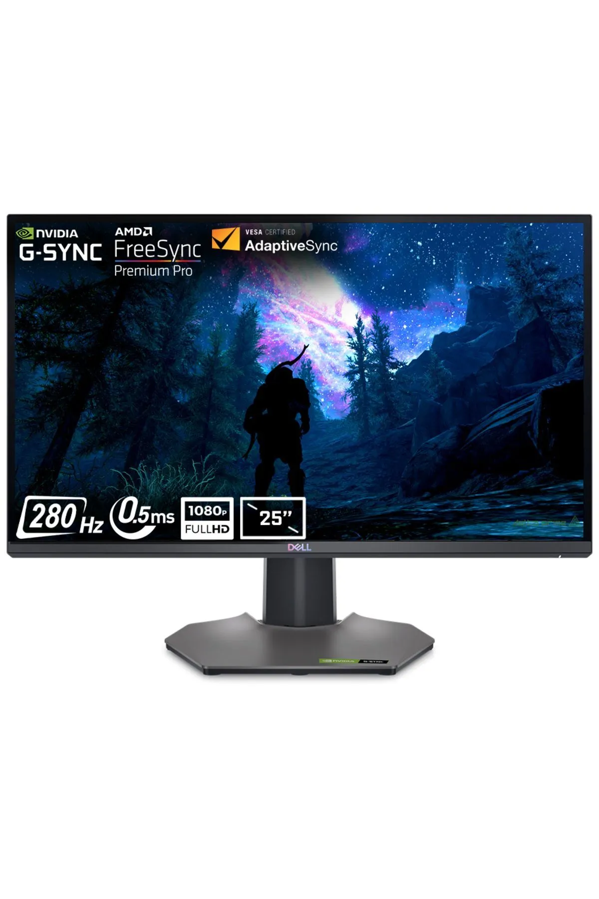 Dell G2524h 25 Inç 280hz 0.5ms Full Hd Adaptive Sync Fast Ips Gaming Monitör