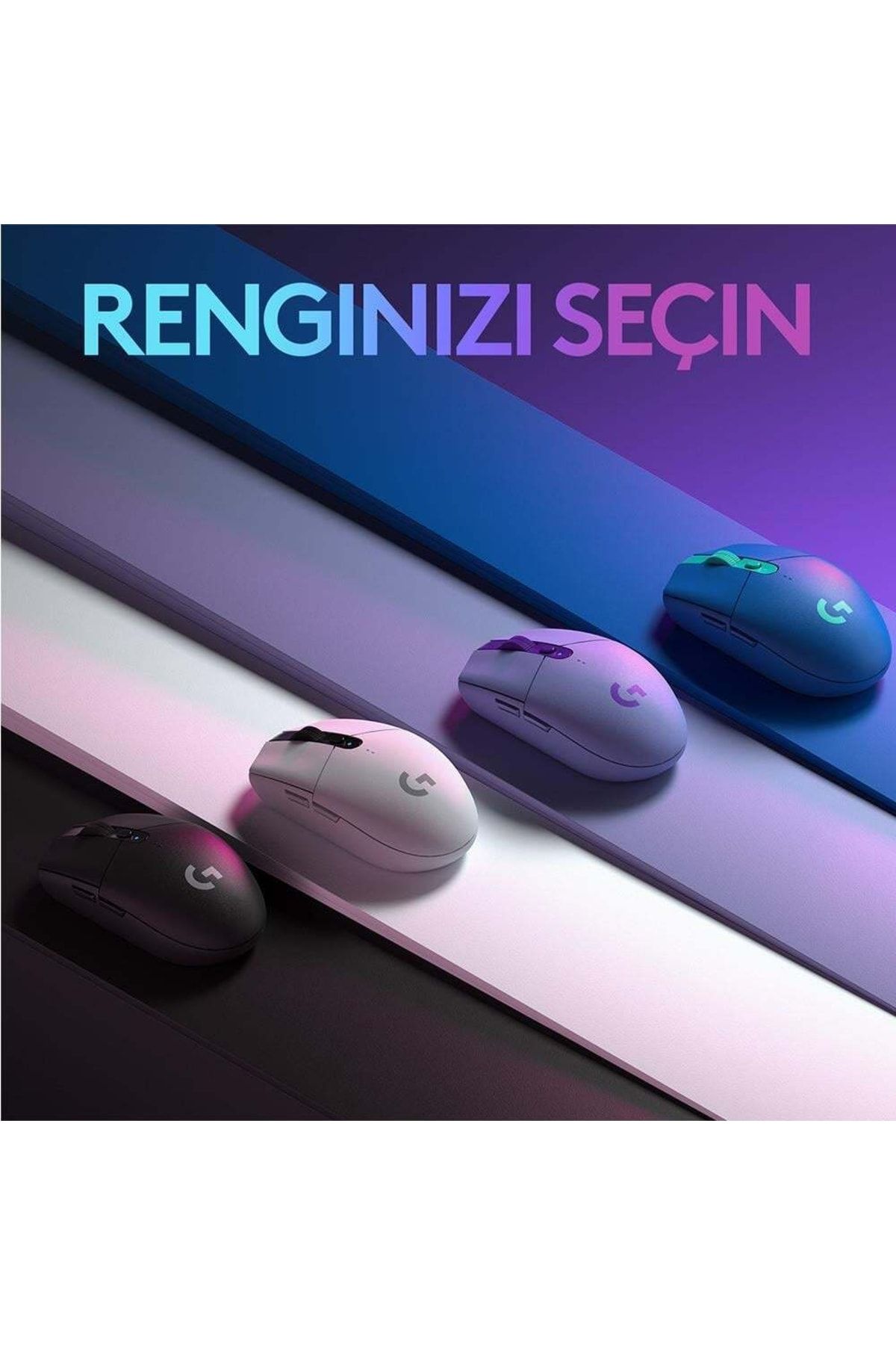 Logitech G305 Lıghtspeed Wireless Gaming Mouse Beyaz