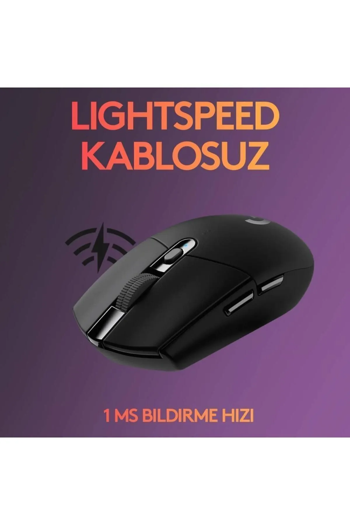 Logitech G305 Lightspeed Kablosuz Oyuncu Mouse Siyah 910-005283