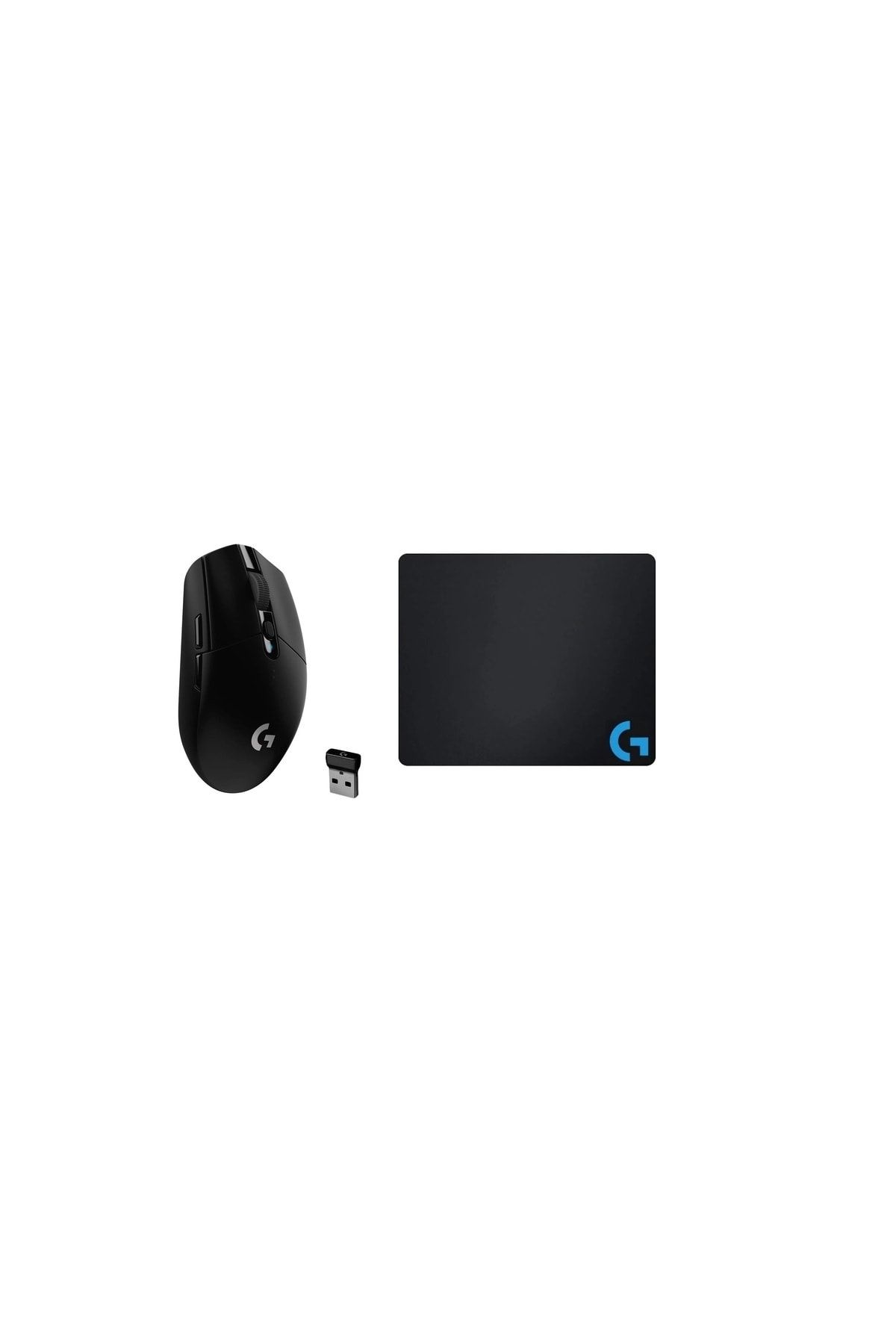 Logitech G305 Siyah Kablosuz Gaming Mouse ve OEM Mouse Pad 40x30 cm Modern Tasarım 431550