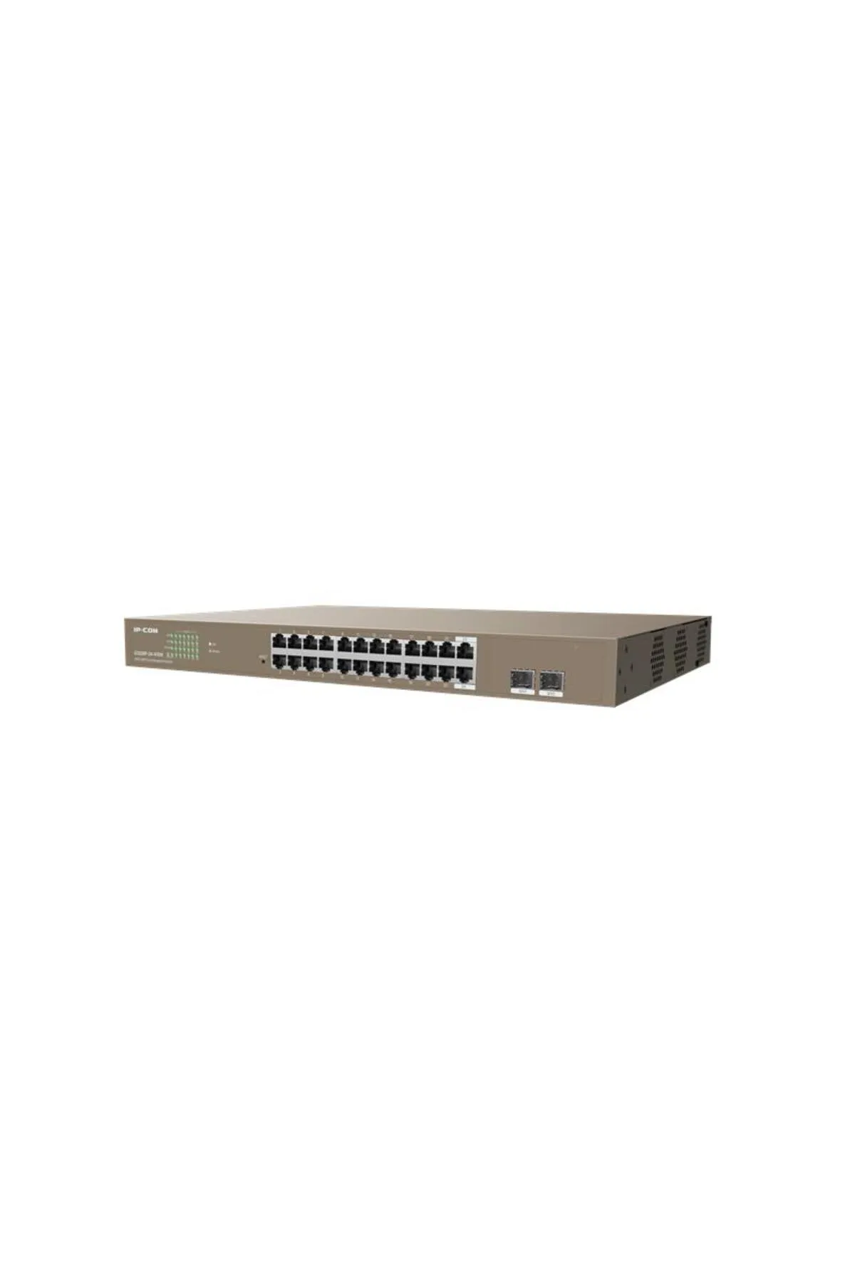 IP-COM G3326p-24-410w 24 Port Gıgabıt 2x1gb Sfp Uplınk L2 Yönetilebilir 370w Poe Rackmount Swıtch