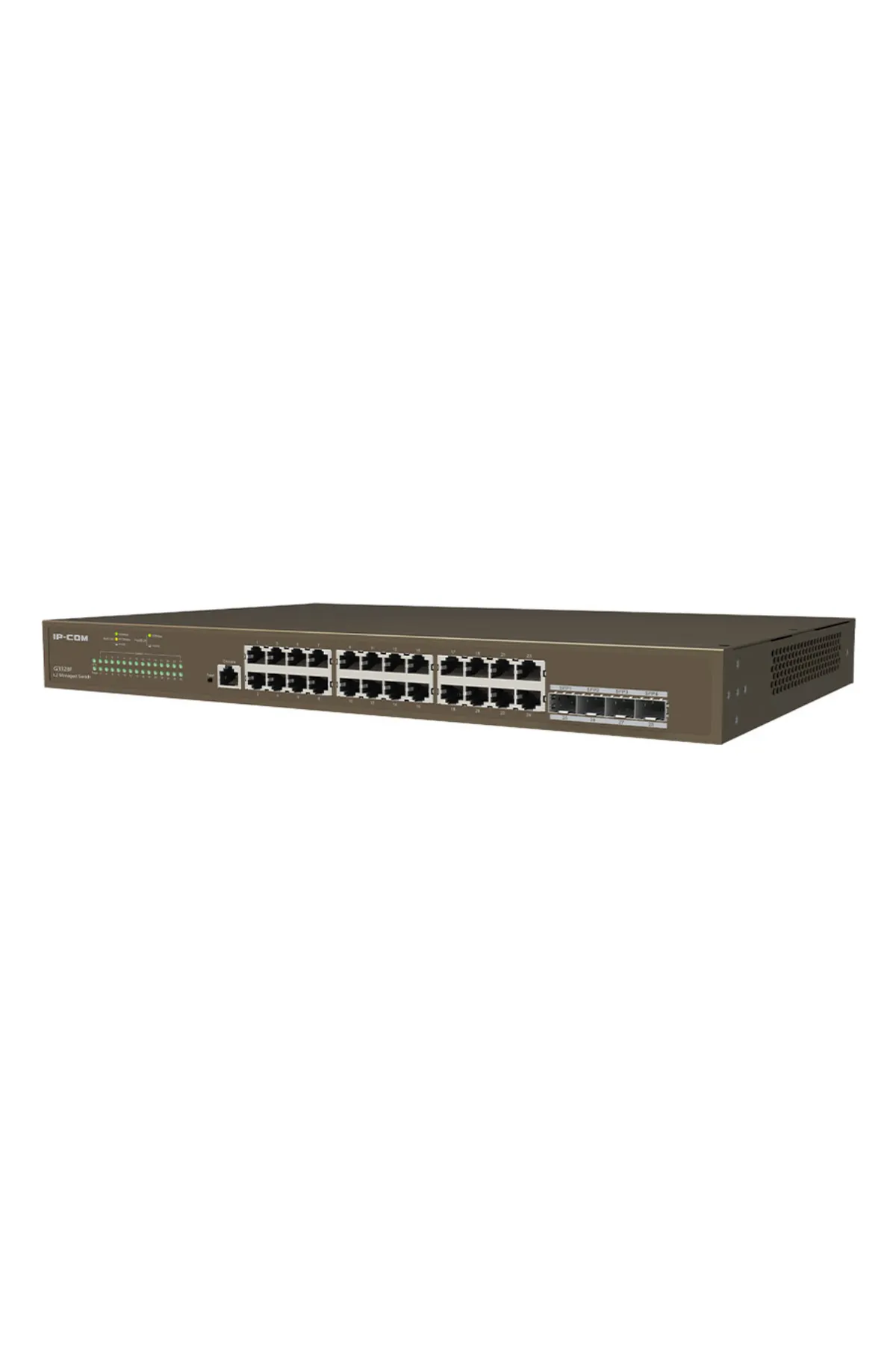 IP-COM G3328F 24GE Port, 4xSFP Cloud Yönetilebilir Switch