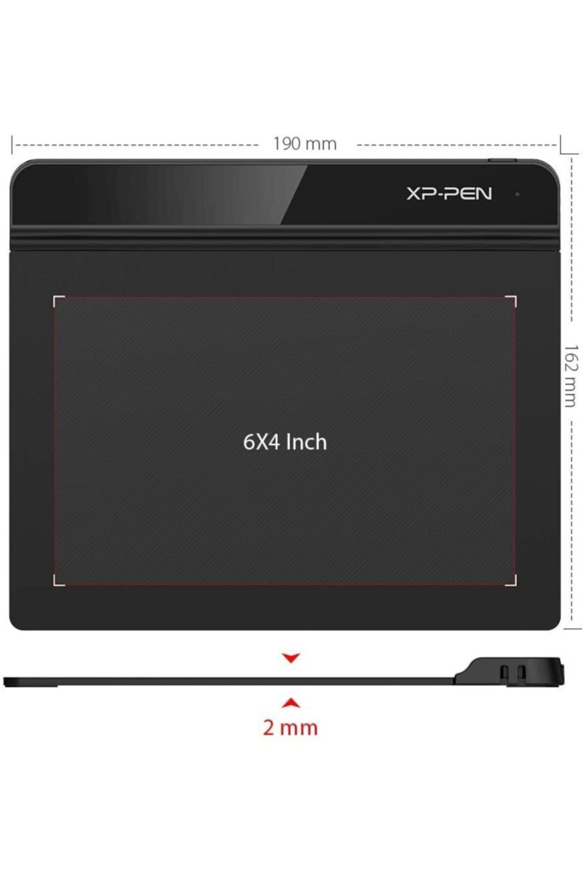 XP-Pen G640 8192 Basınç Hassasiyetli Grafik Tablet