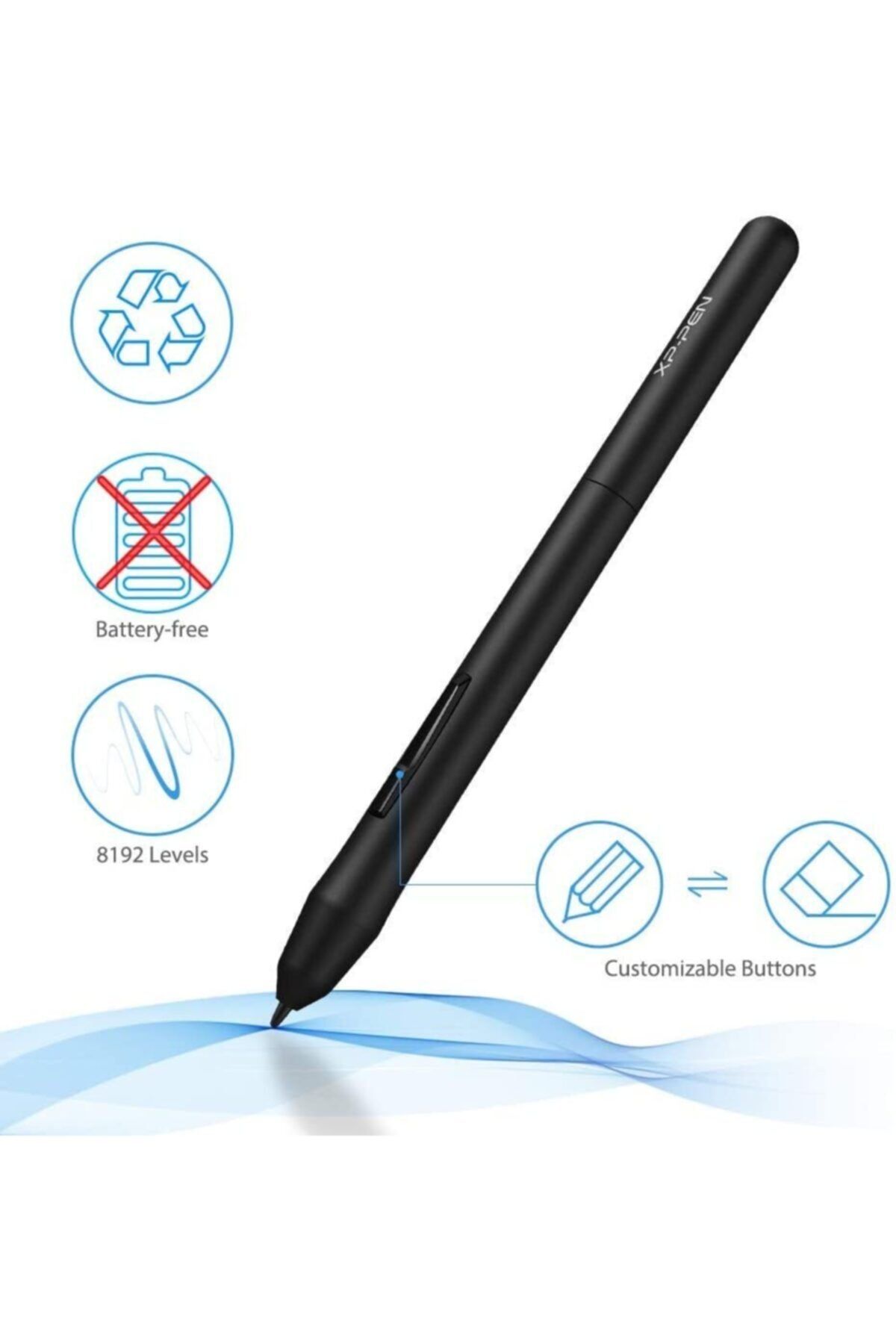 XP-Pen G640 8192 Basınç Hassasiyetli Grafik Tablet