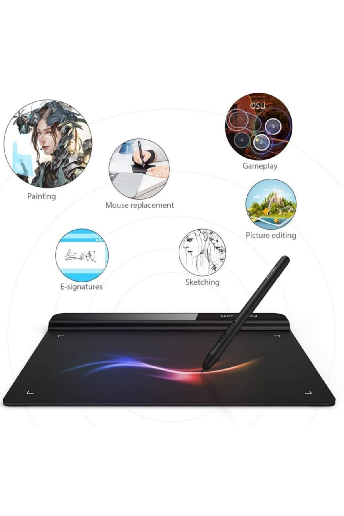 XP-Pen G640 8192 Basınç Hassasiyetli Grafik Tablet