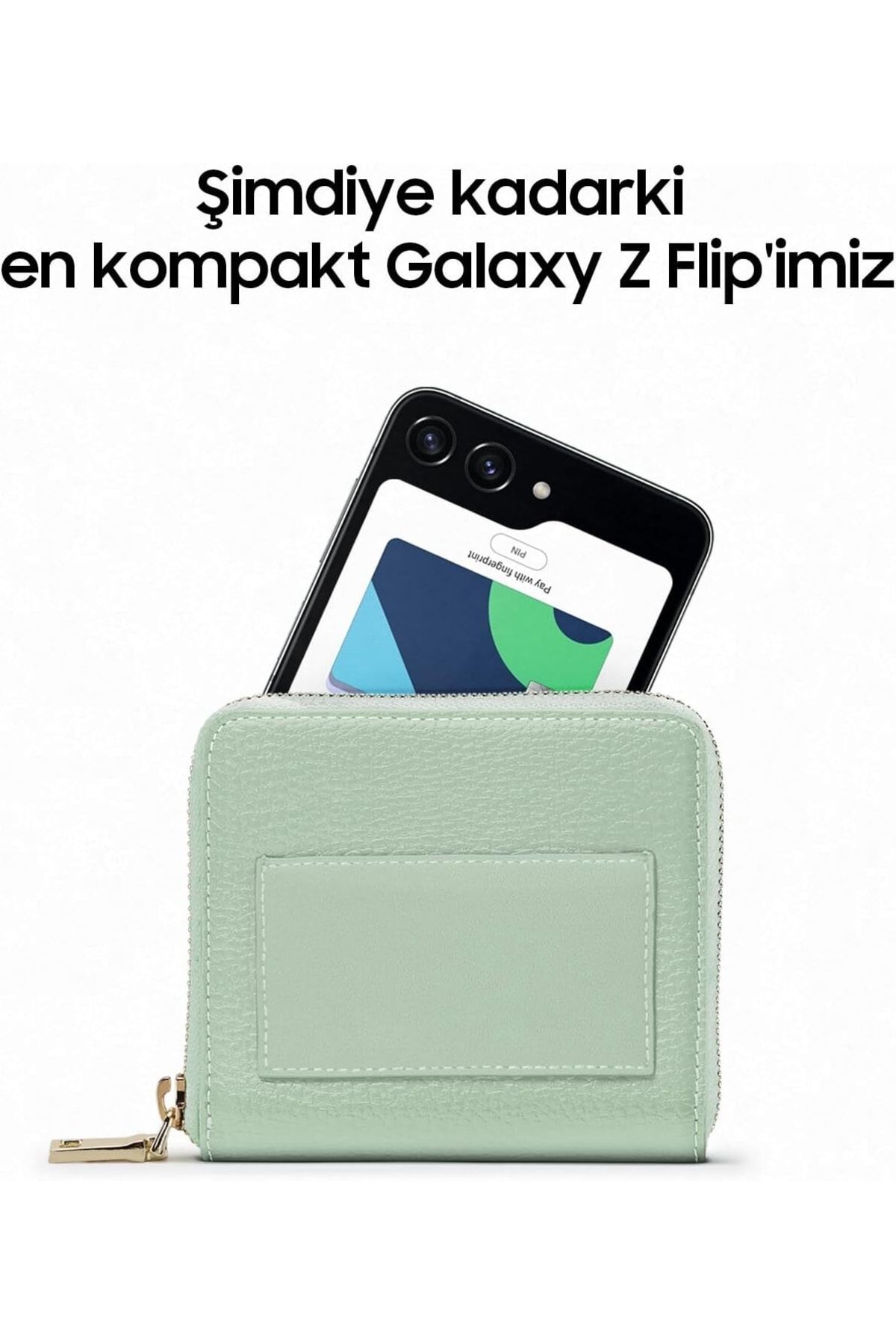 Samsung Galaxy Z Flip5 256 GB Krem (Samsung Türkiye Garantili)